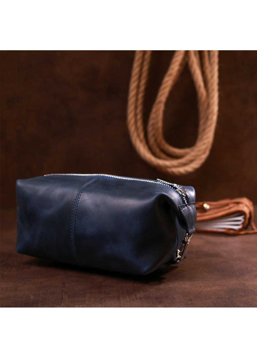 Кожаная косметичка 17х11х11 см Shvigel (260171799)