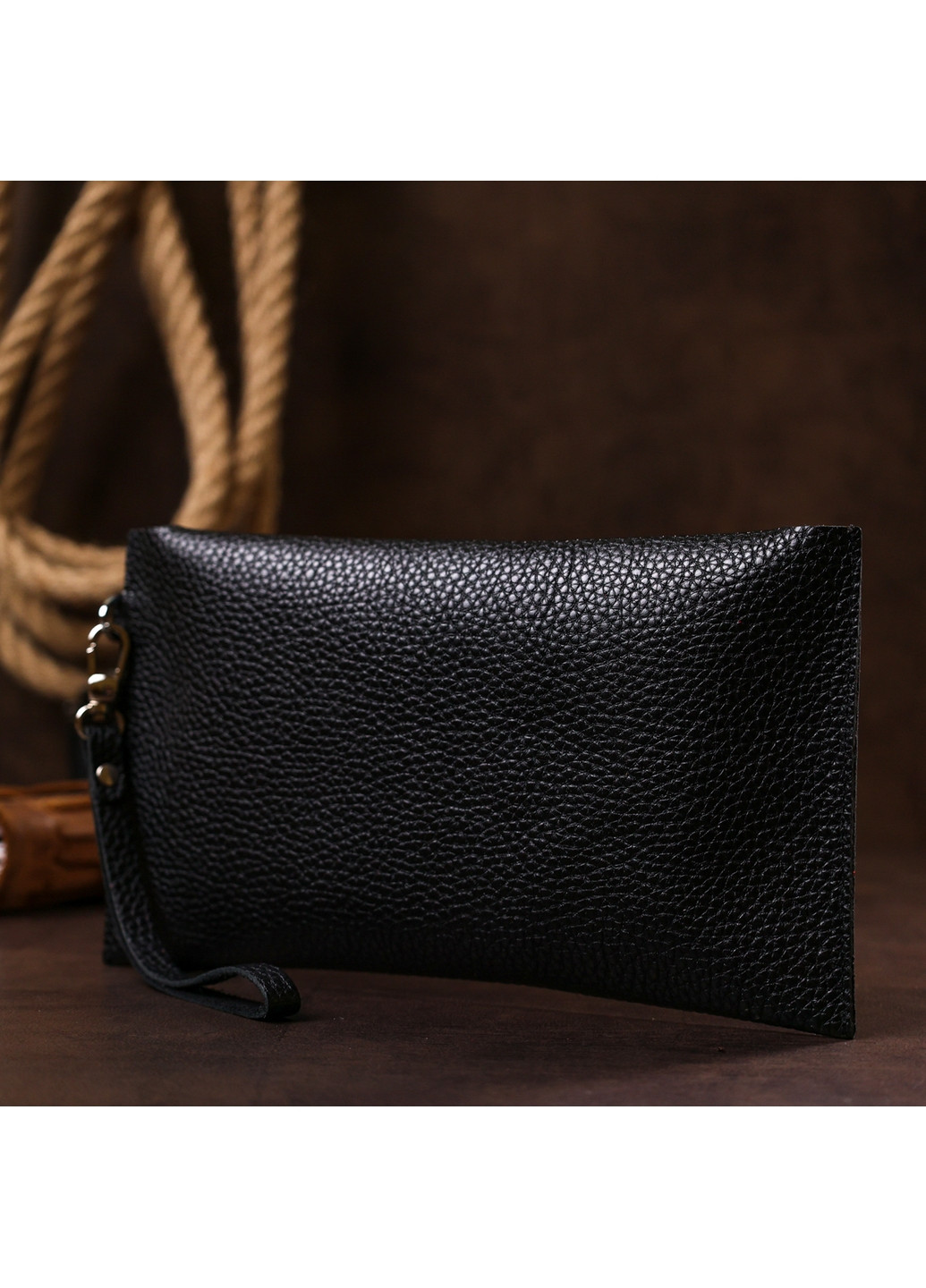 Кожаная косметичка 24х13 см Shvigel (260171350)