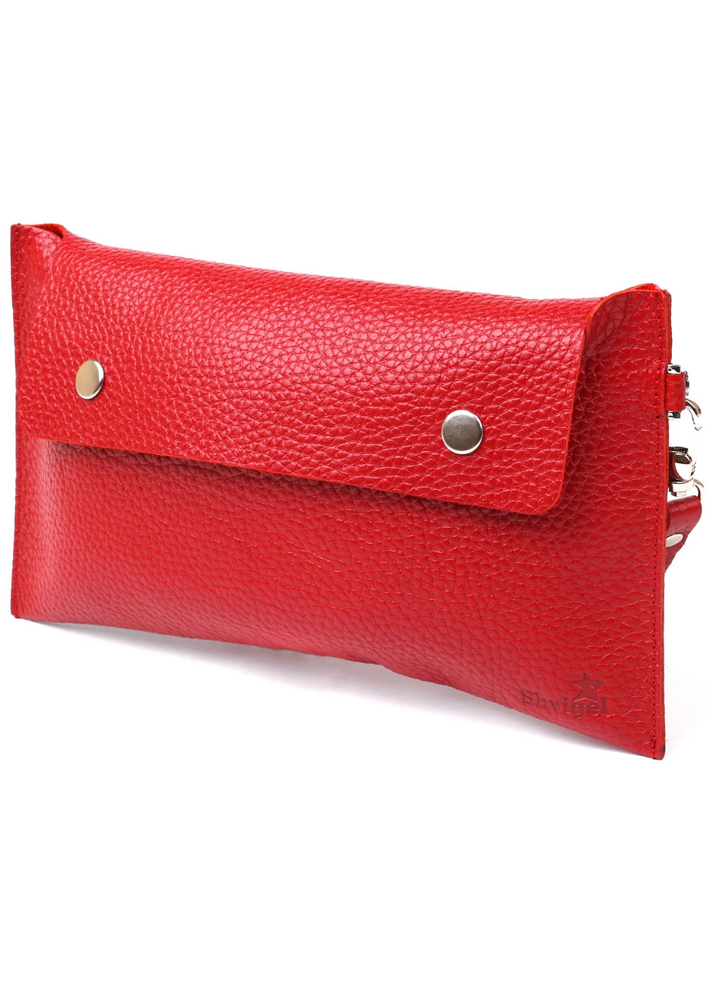 Женская кожаная косметичка 24х13 см Shvigel (260171806)