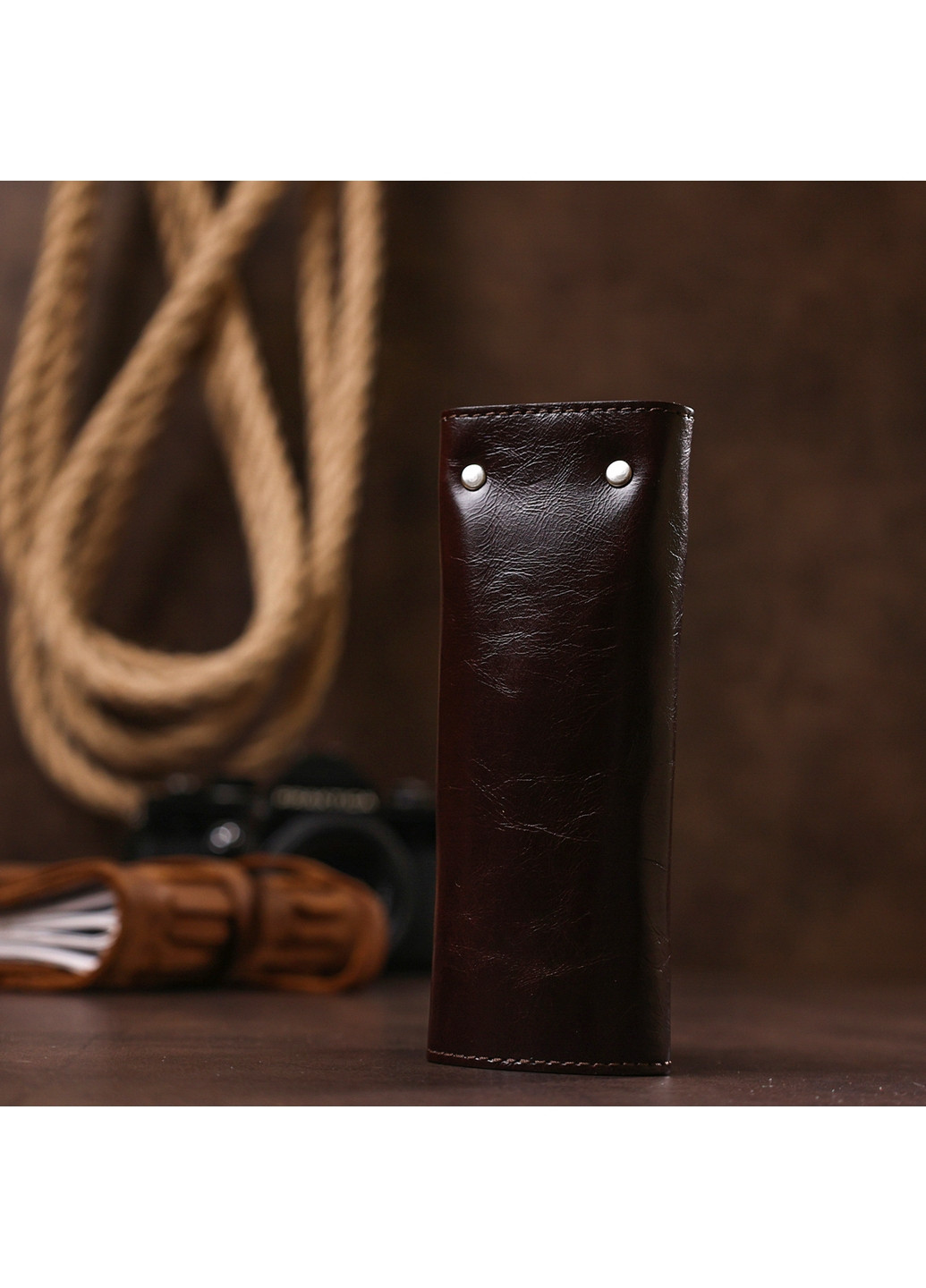 Шкіряна ключниця 14,5х6х2 см Shvigel (260171801)