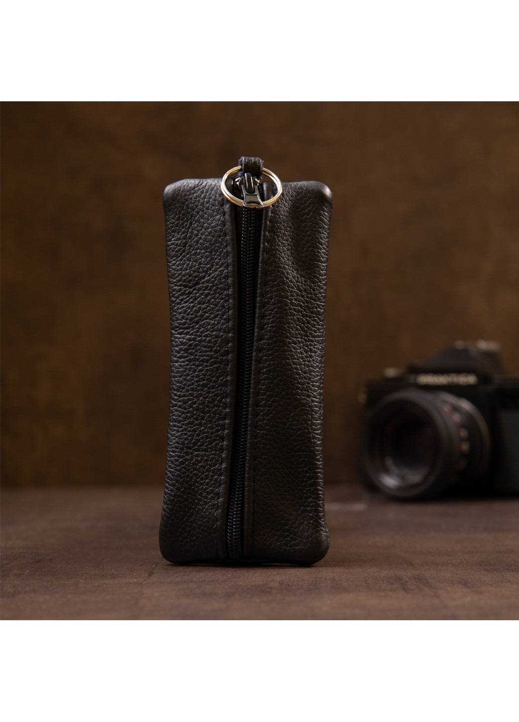 Кожаная ключница 6,5х15,8 см Shvigel (260171803)