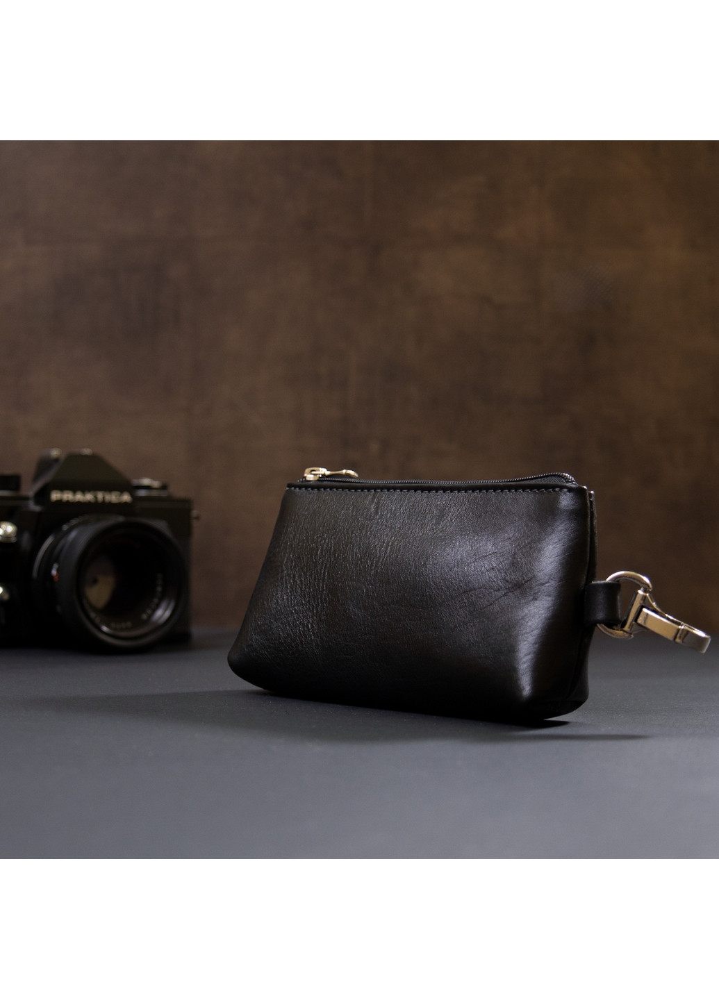 Шкіряна ключниця 15х8х2 см Grande Pelle (260171227)