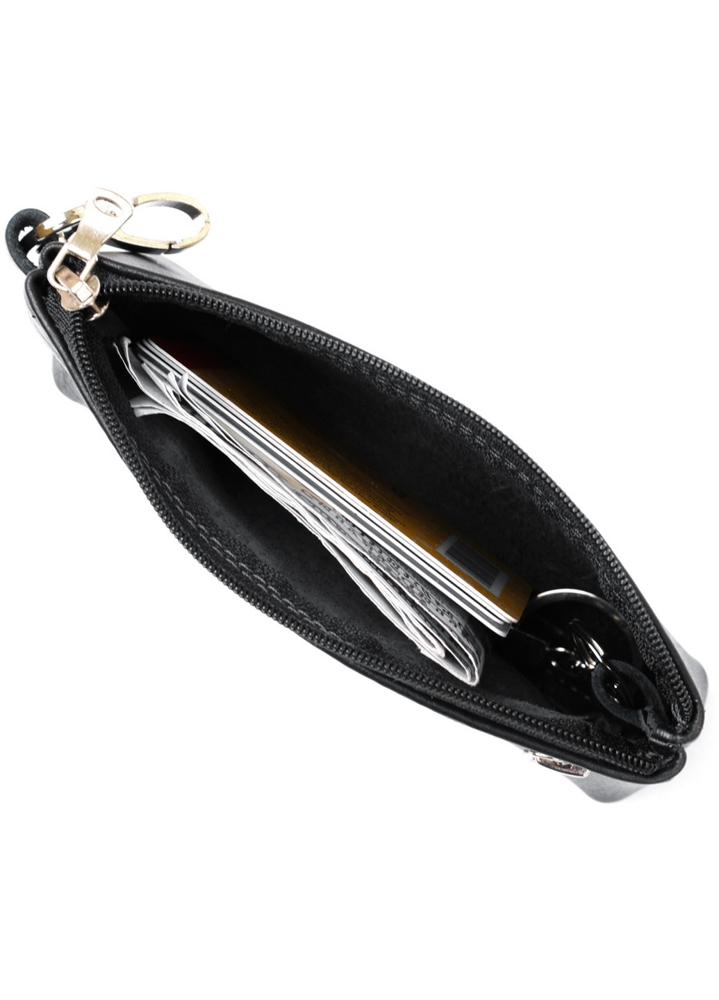 Шкіряна ключниця 15х8х2 см Grande Pelle (260171227)