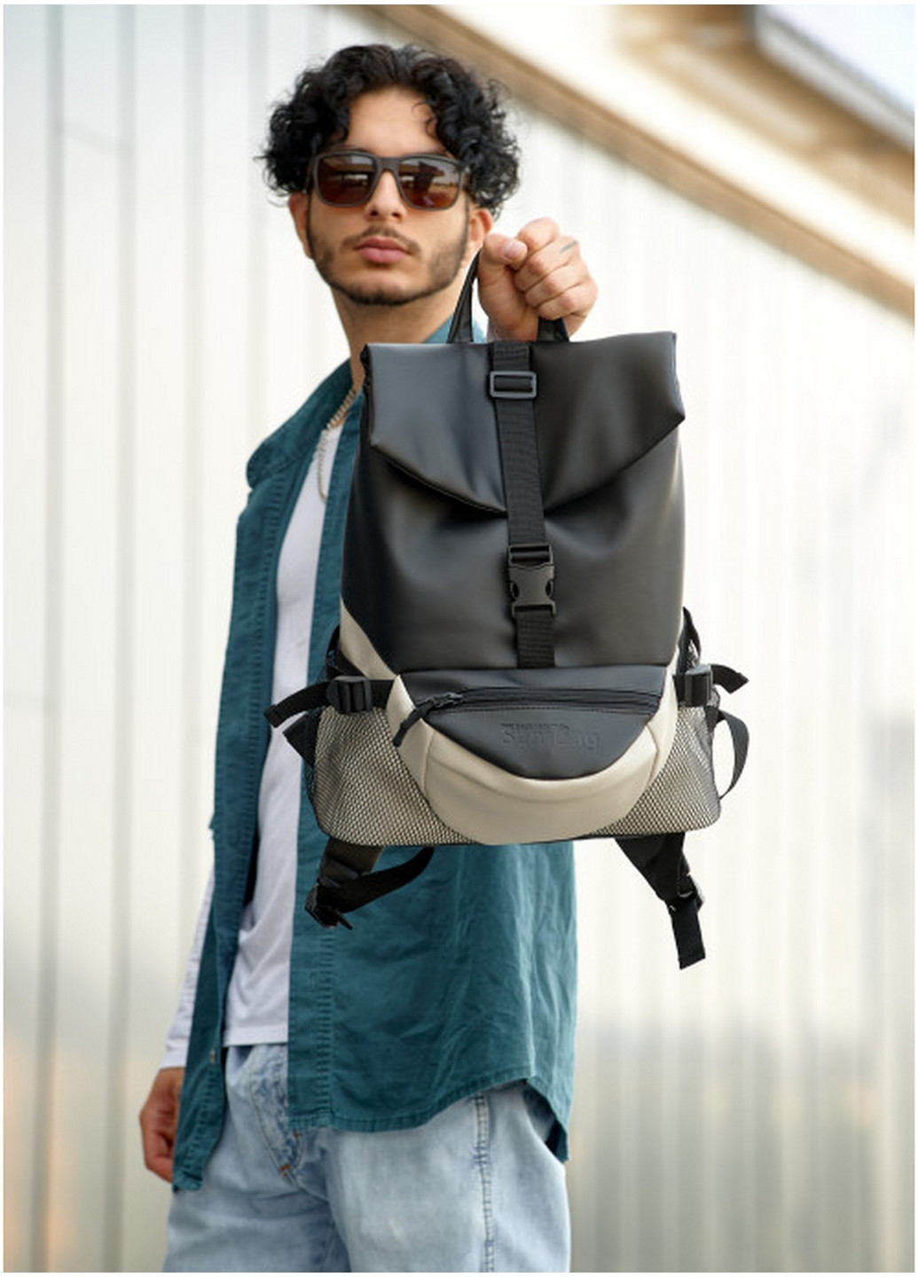 Мужской рюкзак 37х31х14 см Sambag (260171040)