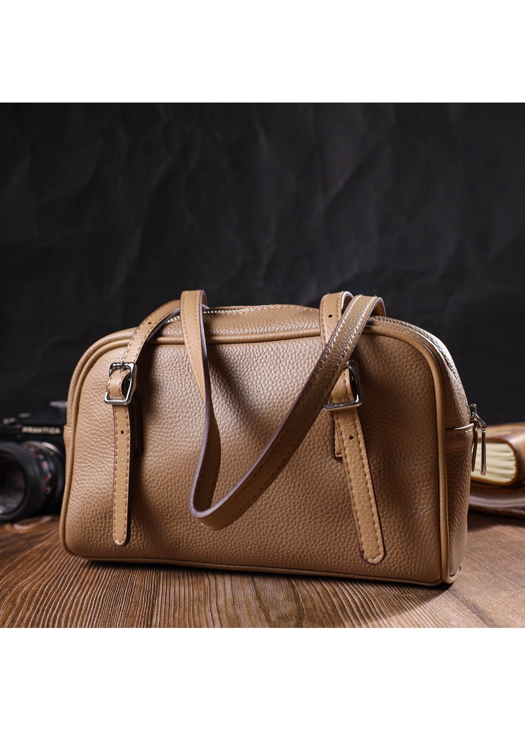 Женский кожаный клатч 25х15х10 см Vintage (260170537)