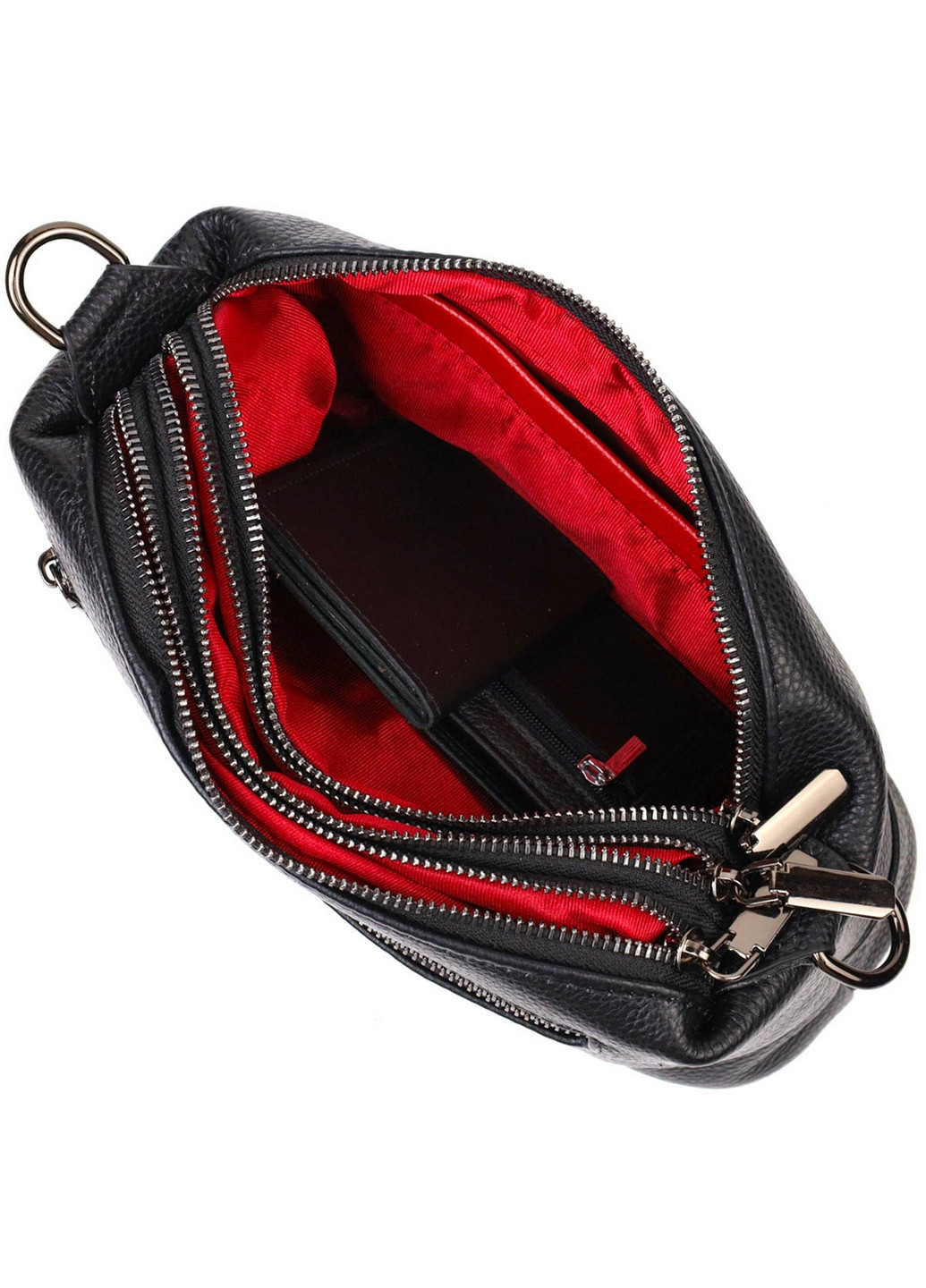 Женская кожаная сумка 27х12х9,5 см Vintage (260171504)