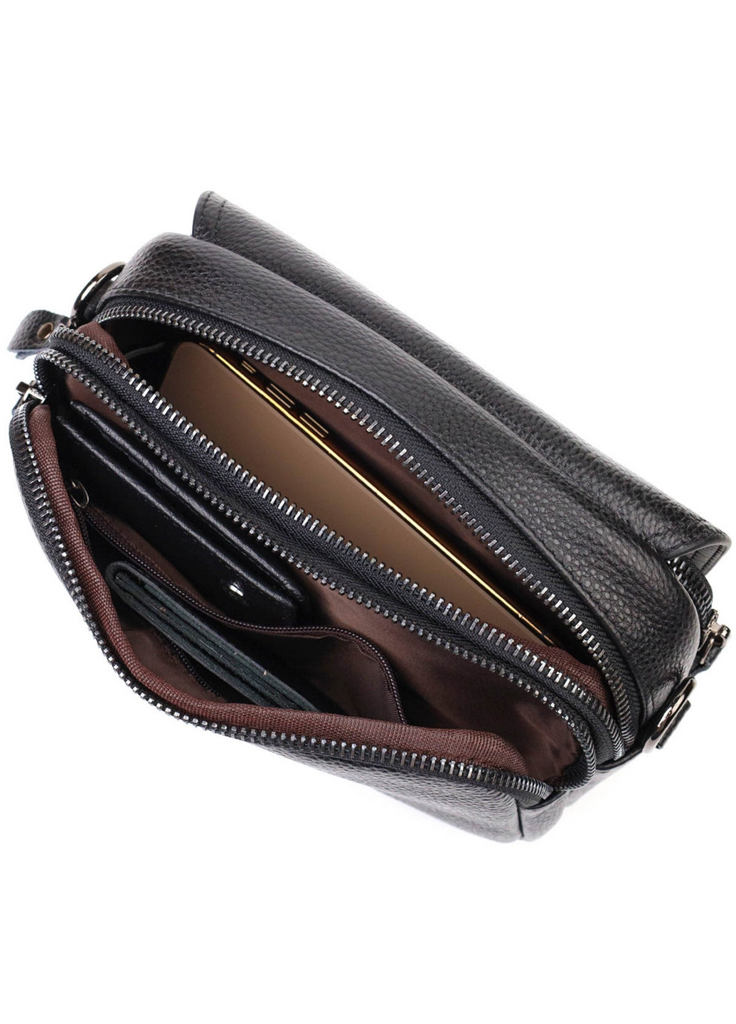 Женская кожаная сумка 19х13,5х8 см Vintage (260170540)