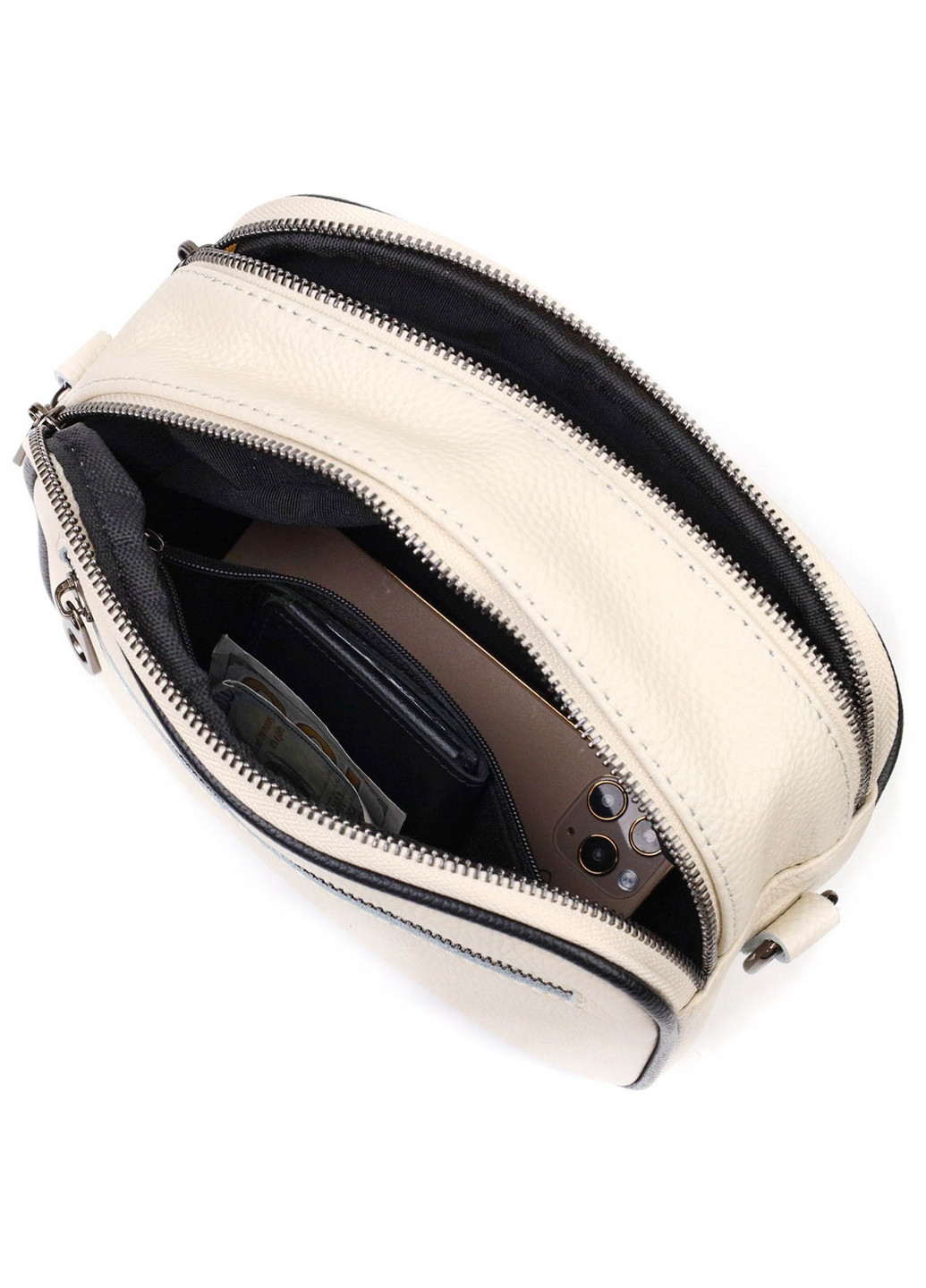 Женская кожаная сумка 21х16х8 см Vintage (260171519)