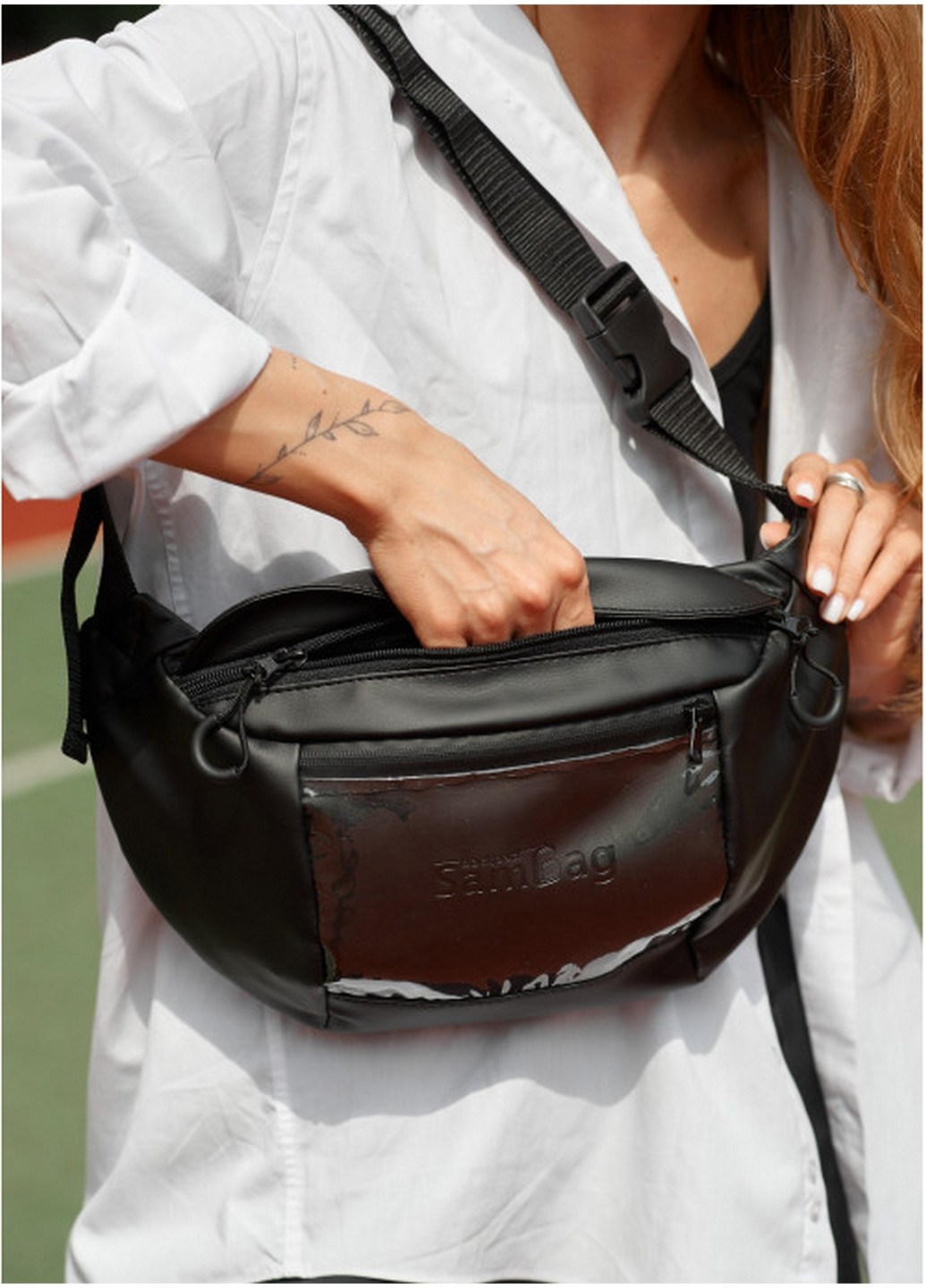 Женская сумка бананка 38х21 см Sambag (260171056)