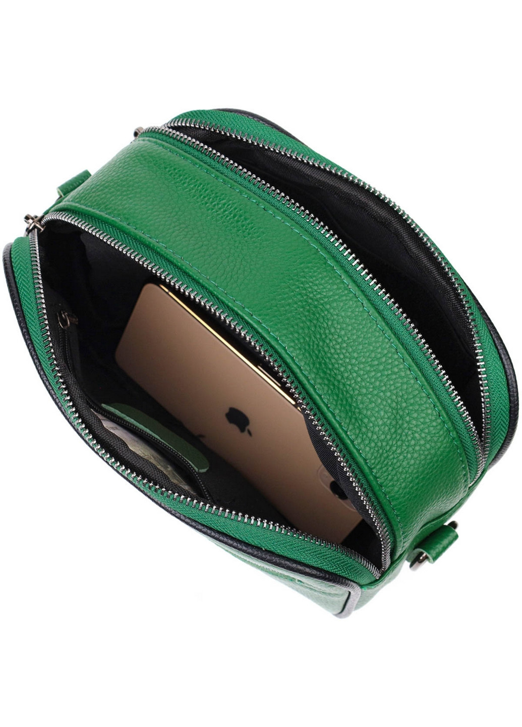 Женская кожаная сумка 21х16х8 см Vintage (260171511)