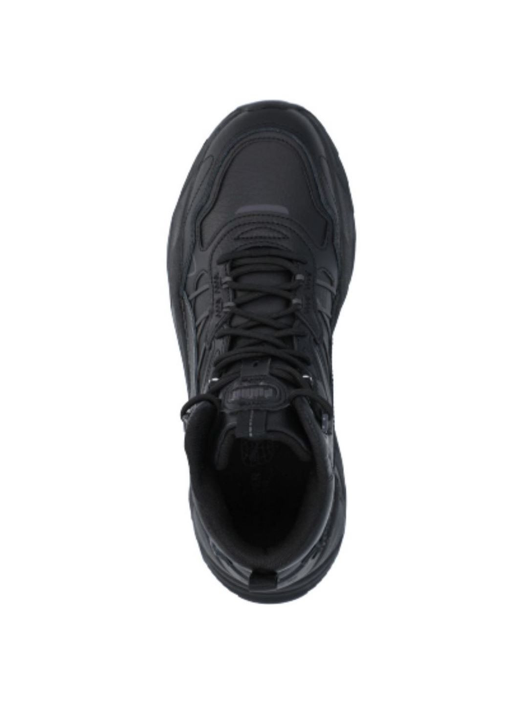 Черные демисезонные мужские кроссовки trinity mid hybrid l 39398503 Puma