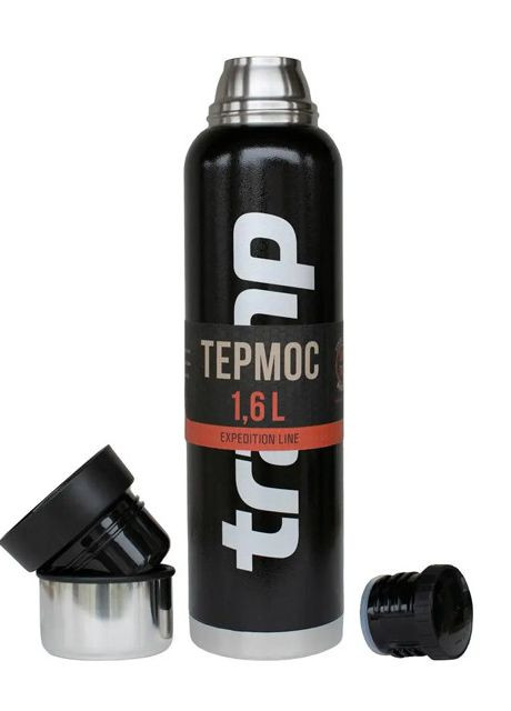 Термос Expedition Line 1,6 л Чорний TRC-029-black (UTRC-029-black) Tramp (260172484)