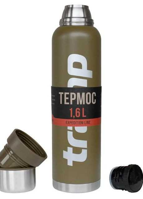 Термос Expedition Line 1,6 л Оливковый TRC-029-olive (UTRC-029-olive) Tramp (260172482)