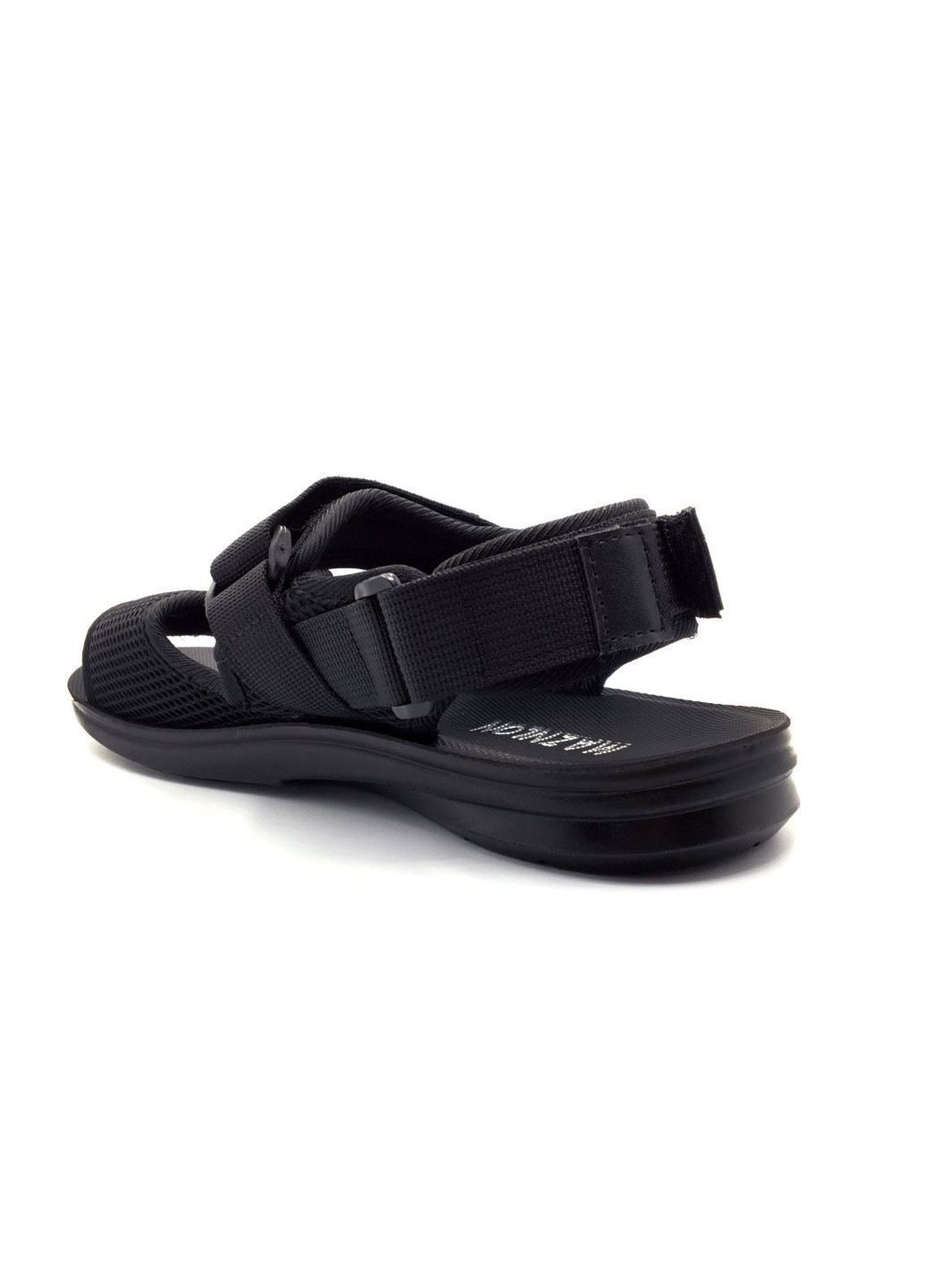 Черные повседневные сандалии Maznlon на липучке