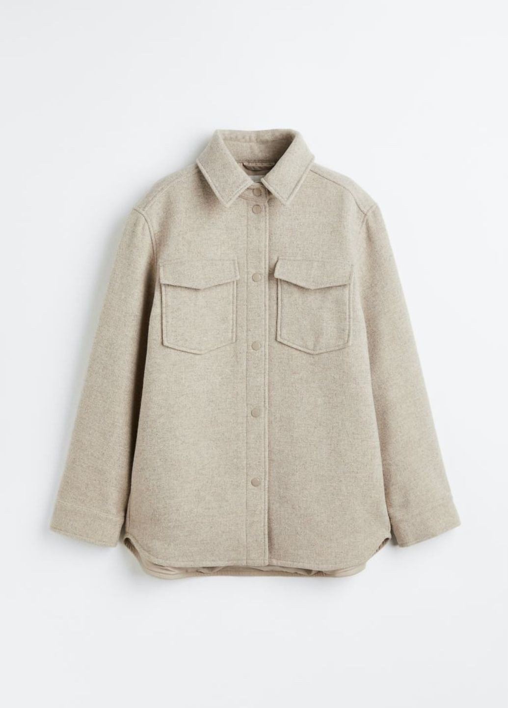 Куртка-рубашка H&M oversize (260172229)