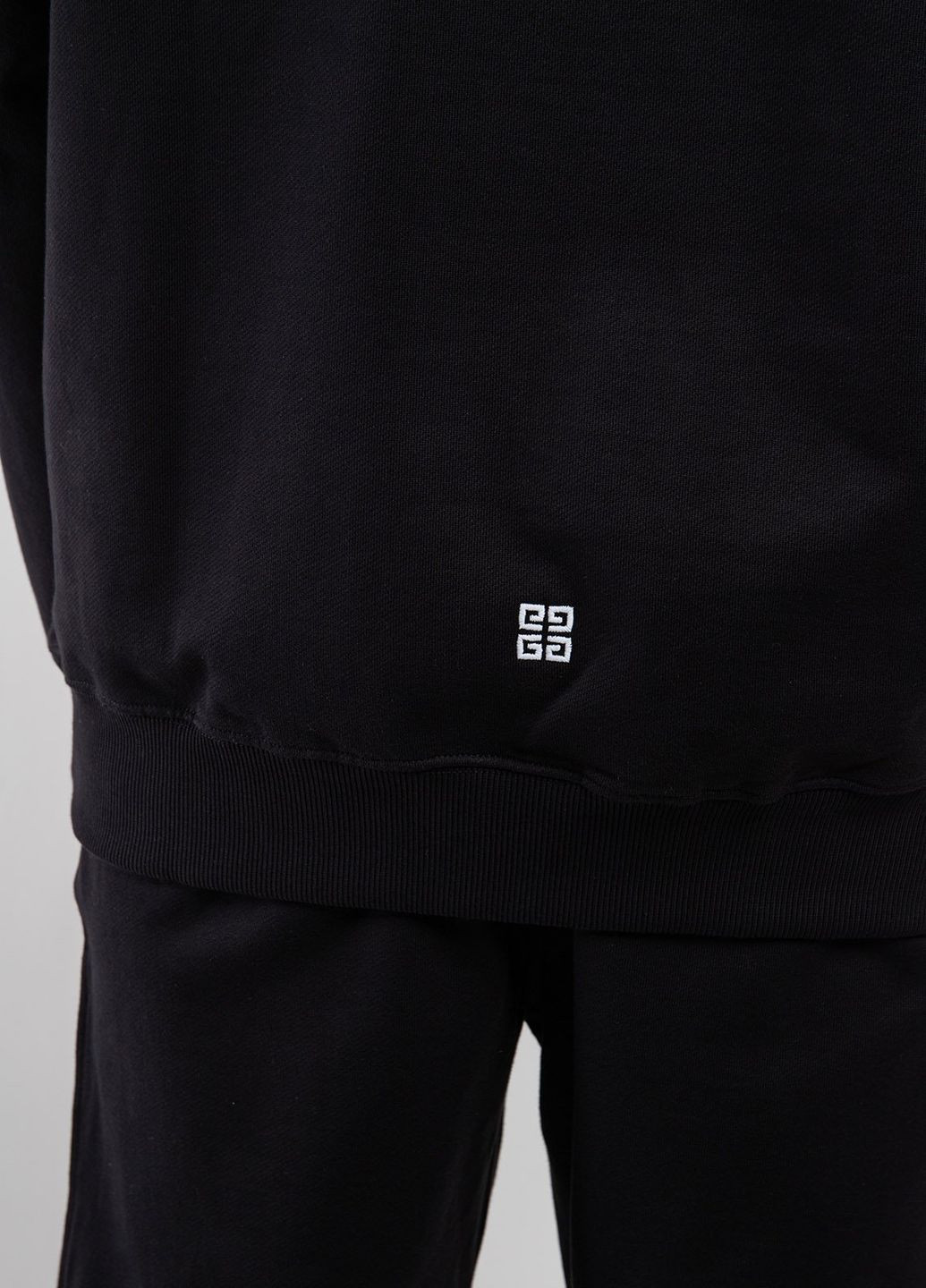 Черный хлопковый свитшот с лого Givenchy (260169246)