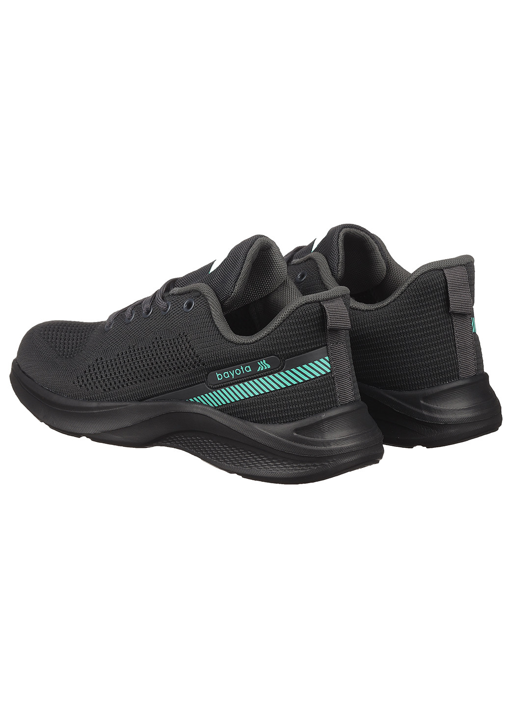 Темно-серые демисезонные женские кроссовки 5030-2 Bayota