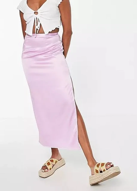 Сиреневая юбка Topshop