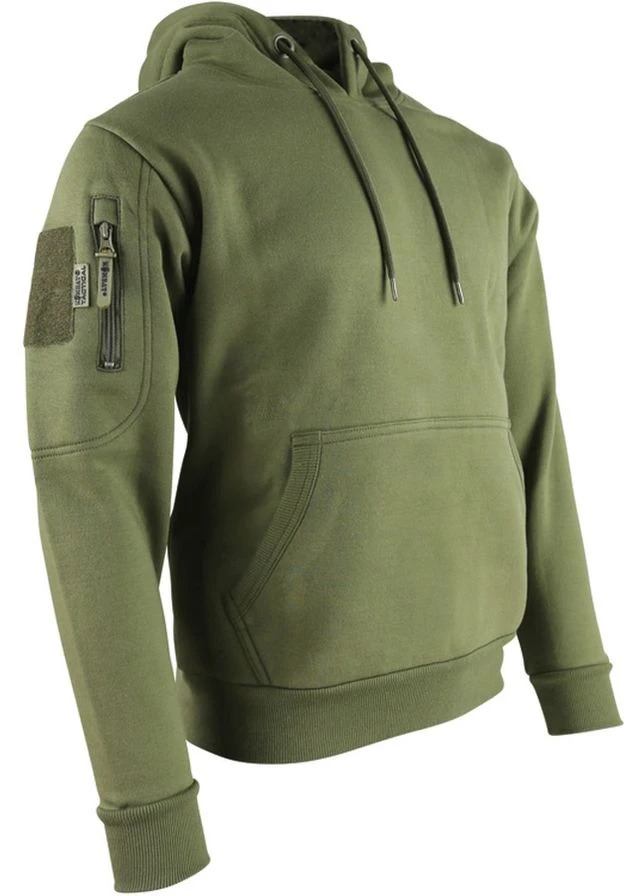 Кофта худи тактическая мужская с липучками под шевроны Tactical Hoodie KOMBAT (260265381)