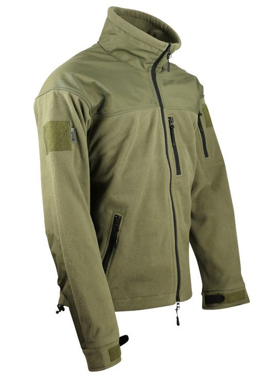 Кофта флісова тактична чоловіча з липучками під шеврони KOMBAT (260265412)