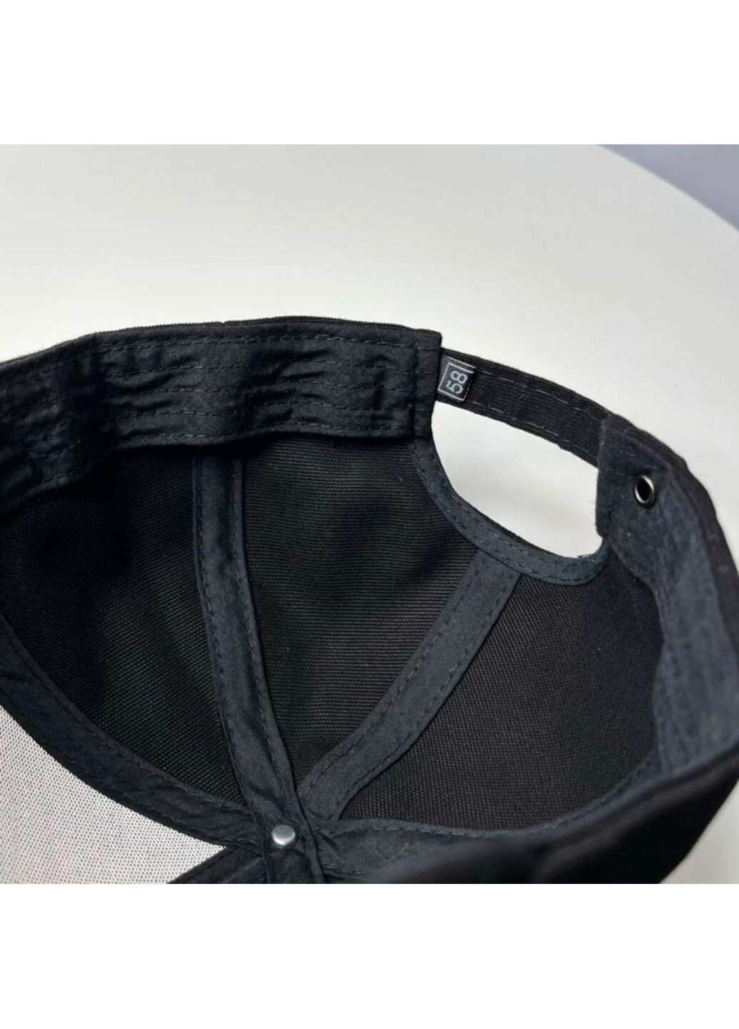 Кепка чорна з вишивкою тризуба+ukraine 02-4 женская Черный 55-59см No Brand (260174163)