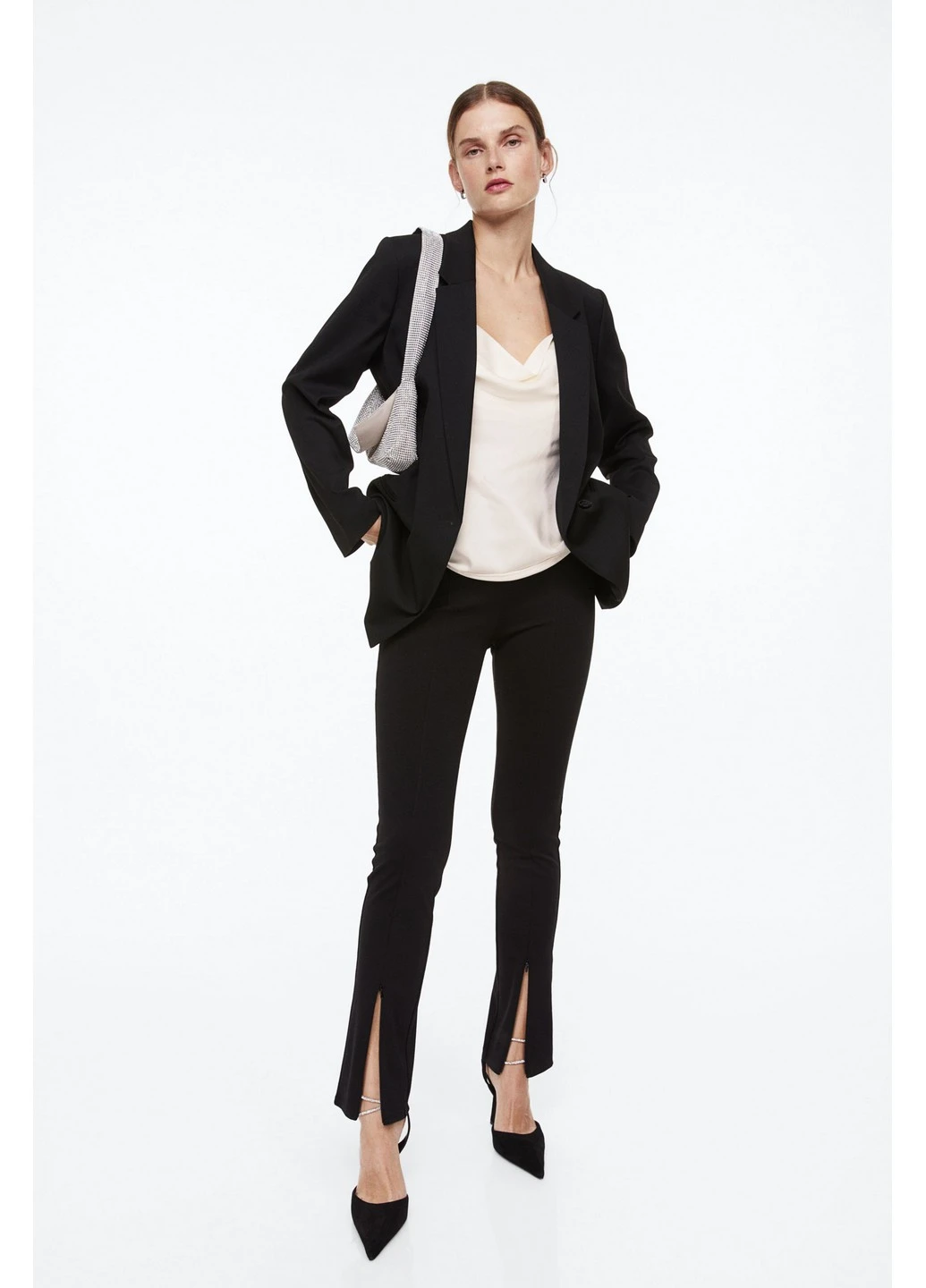 Молочна блуза H&M