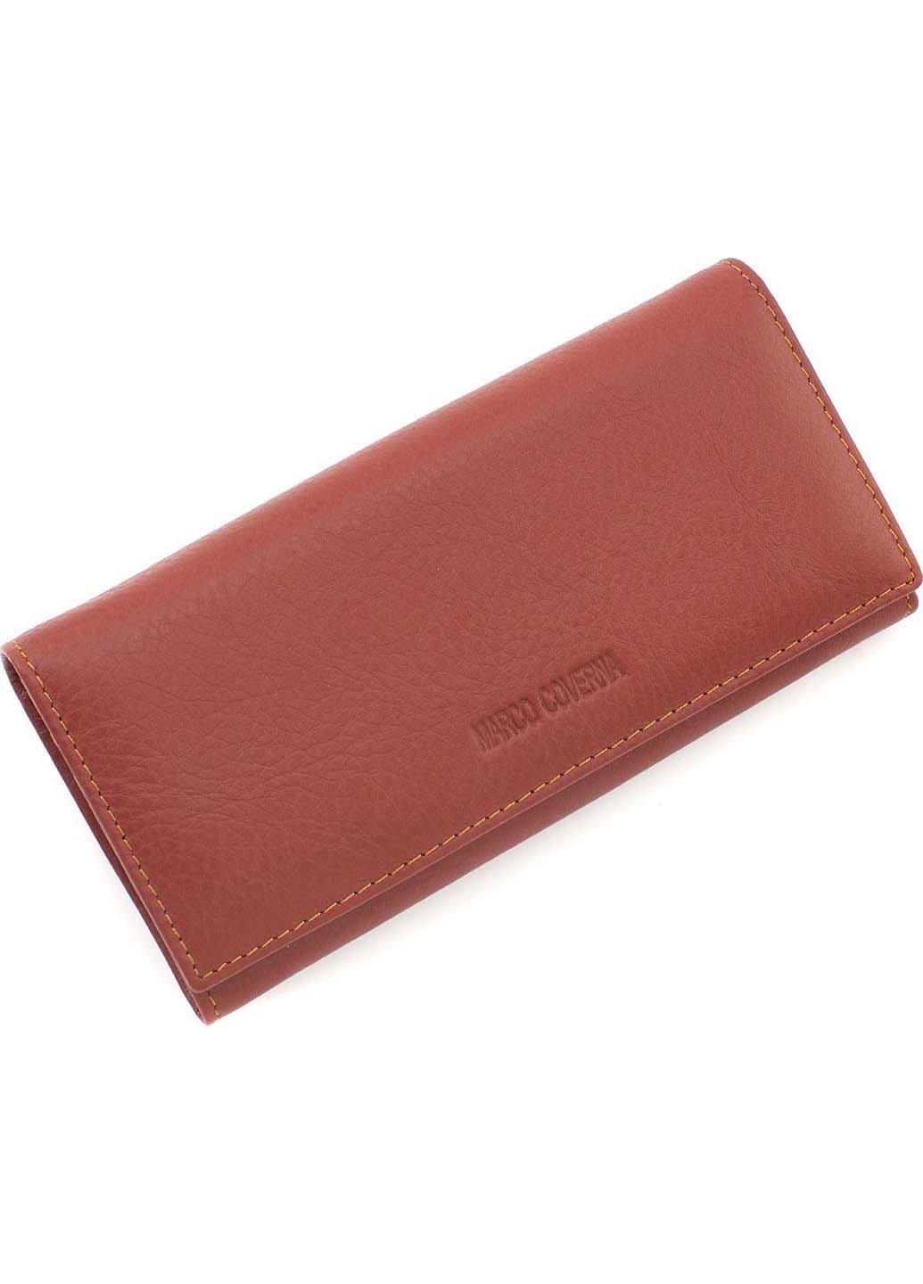 Жіночий гаманець на магнітах шкіряний під багато купюр 18,5х9 Marco Coverna (260176502)