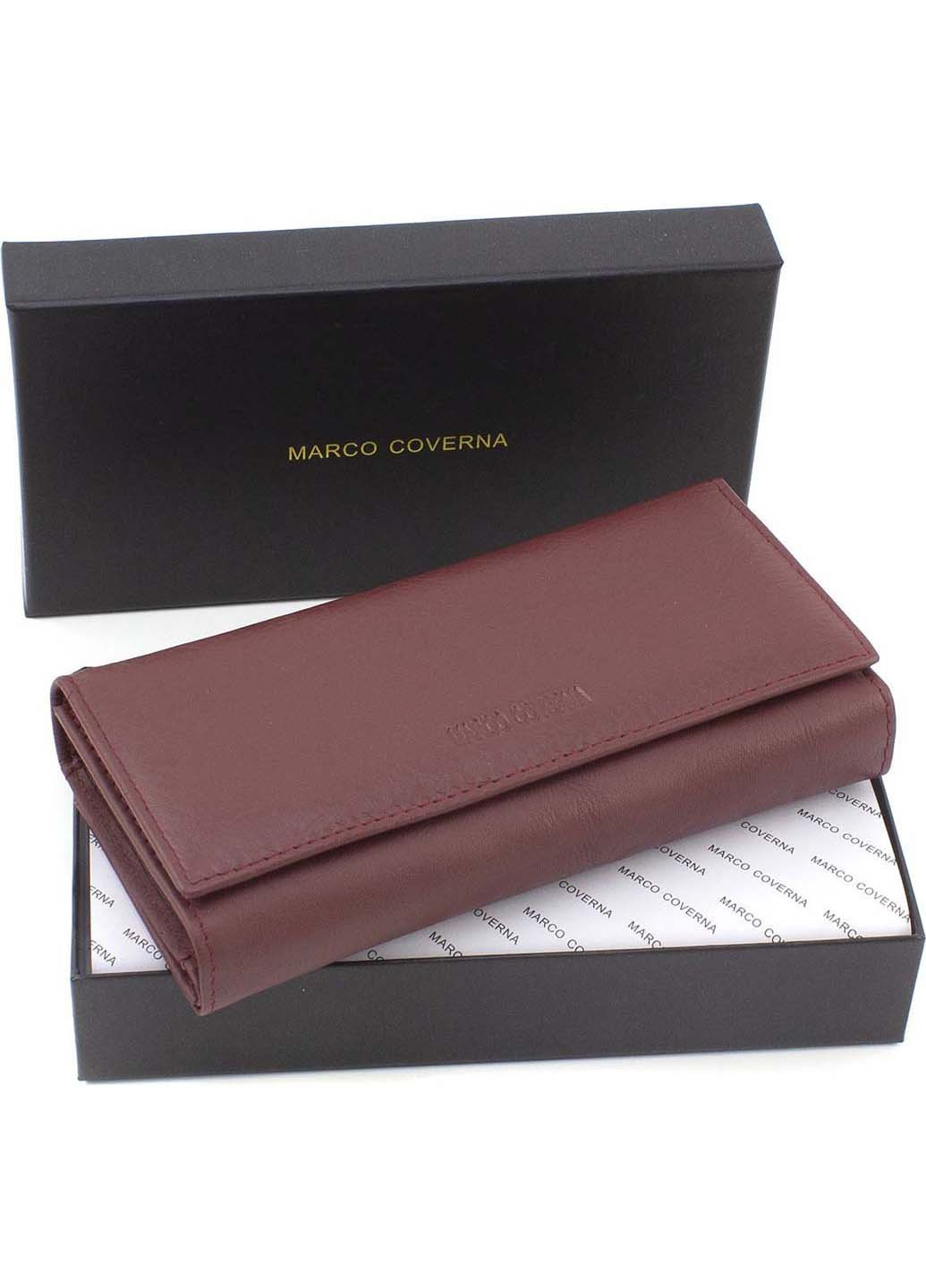 Жіночий гаманець із натуральної шкіри на два відділення 18,5х9 Marco Coverna (260176548)