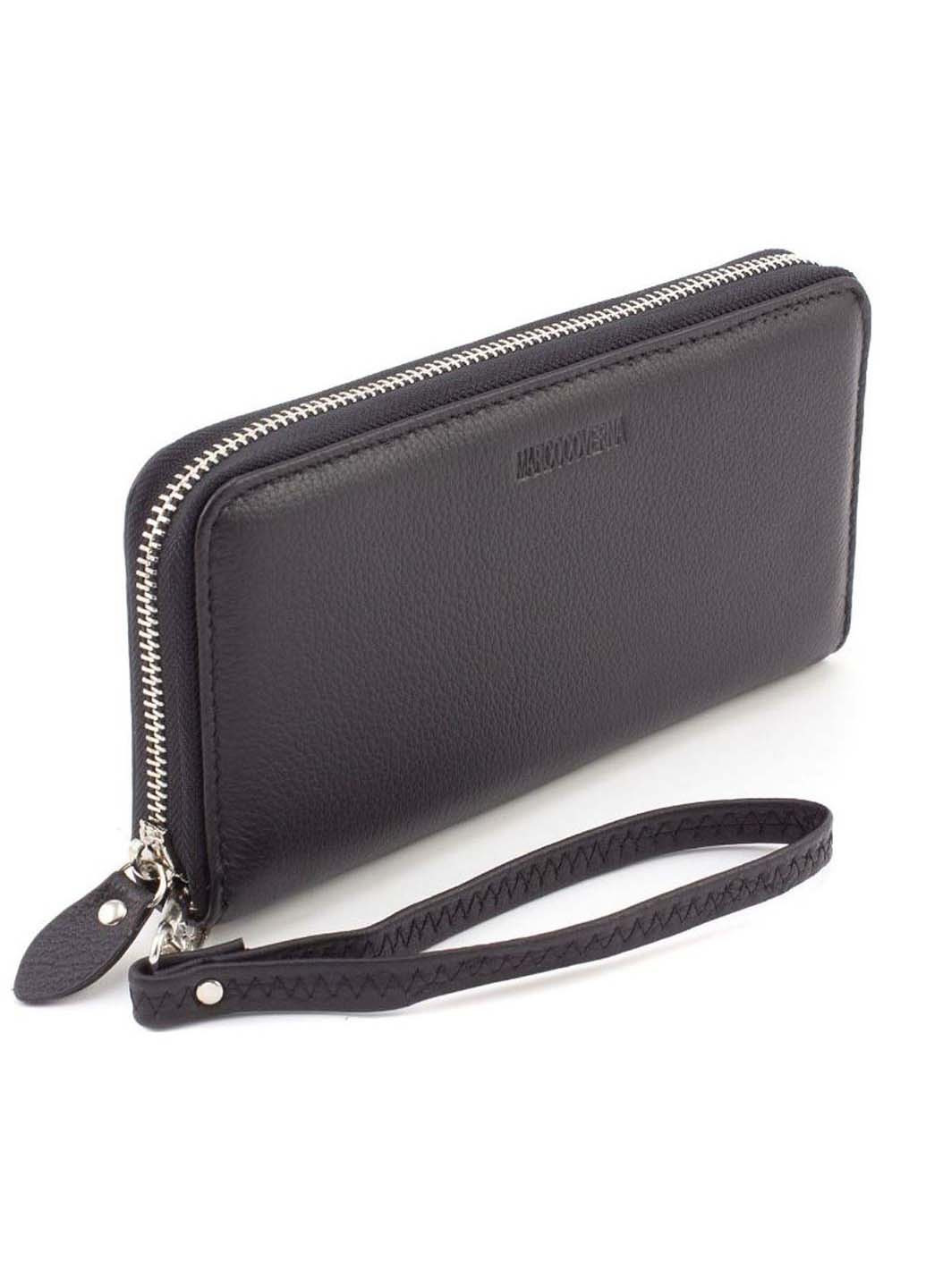 Кожаный мужской кошелек-клатч на молнии 20х10 Marco Coverna (260176496)