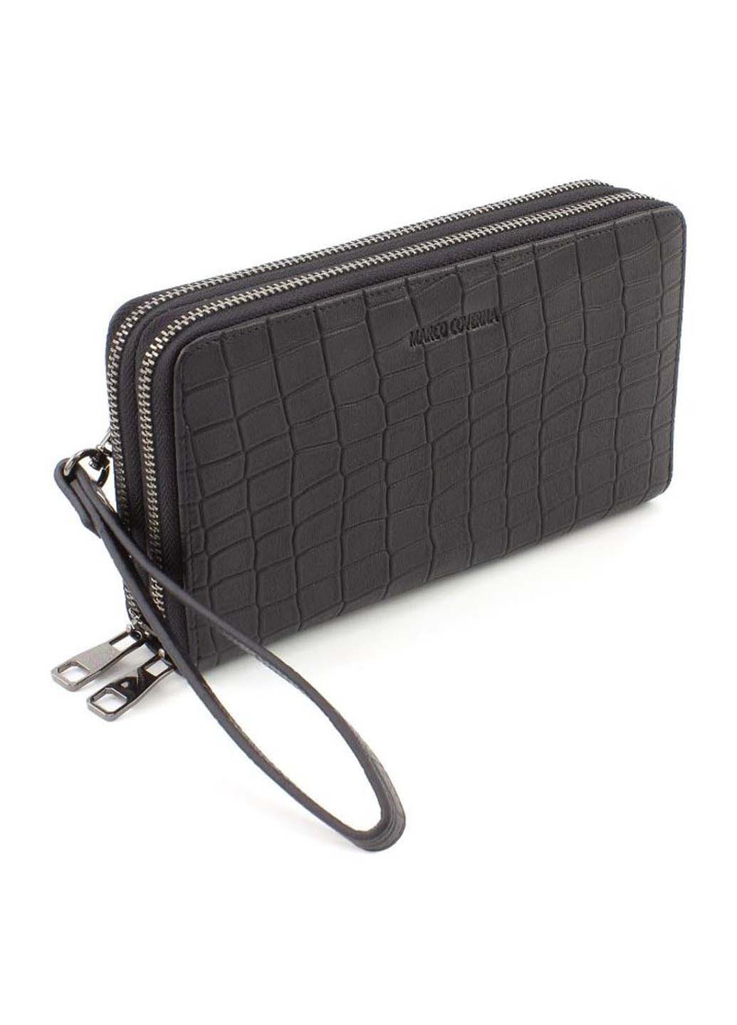 Чоловічий гаманець-клатч зі шкіри на дві змійки 21х12 Marco Coverna (260176511)