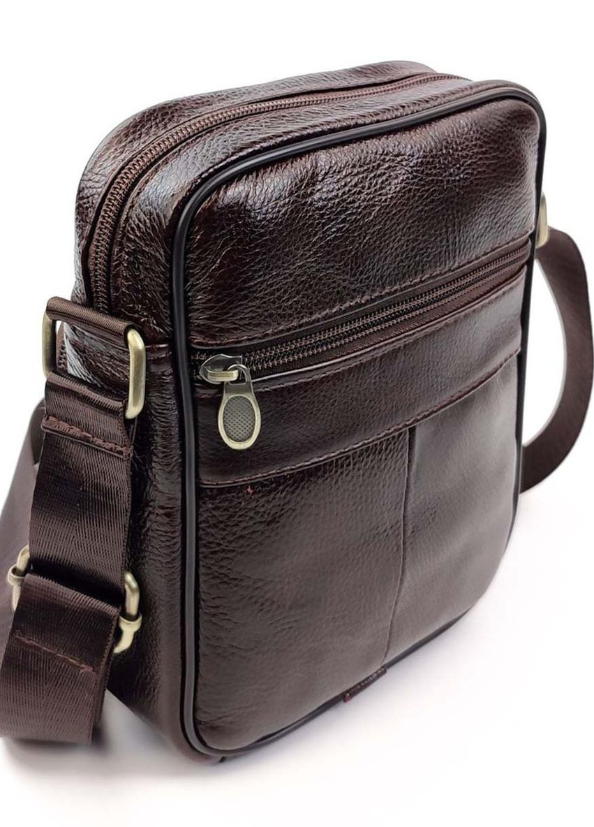 Компактна шкіряна сумка чоловіча AN-206 16,5x21x7-8 JZ (260176583)