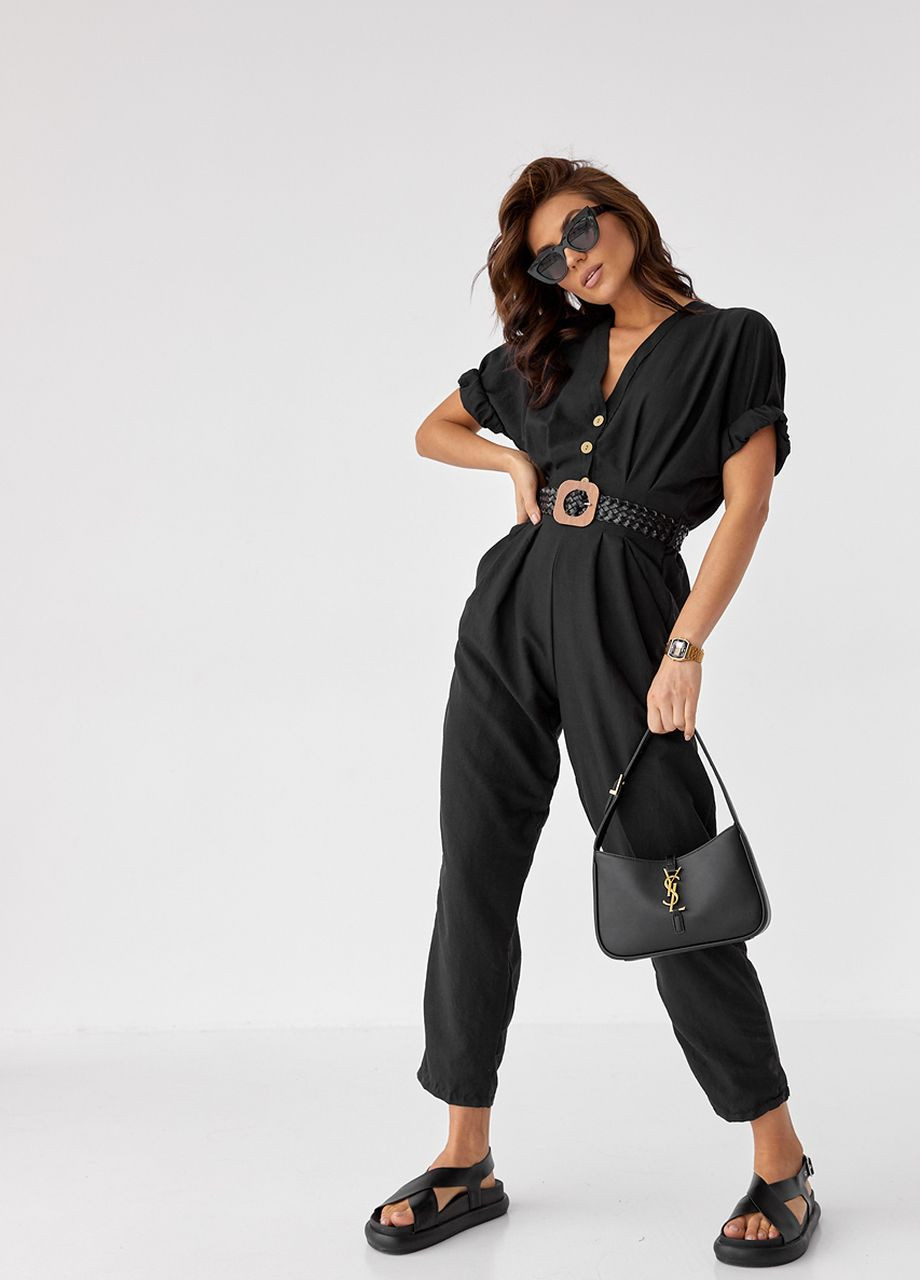 Літній комбінезон із кишенями під пояс Sobe (260214575)