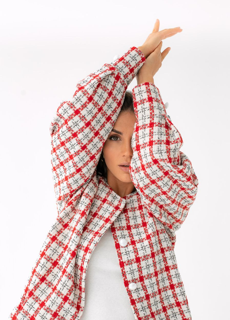 Жіночий костюм у клітку в стилі Шанель Sobe (260213822)