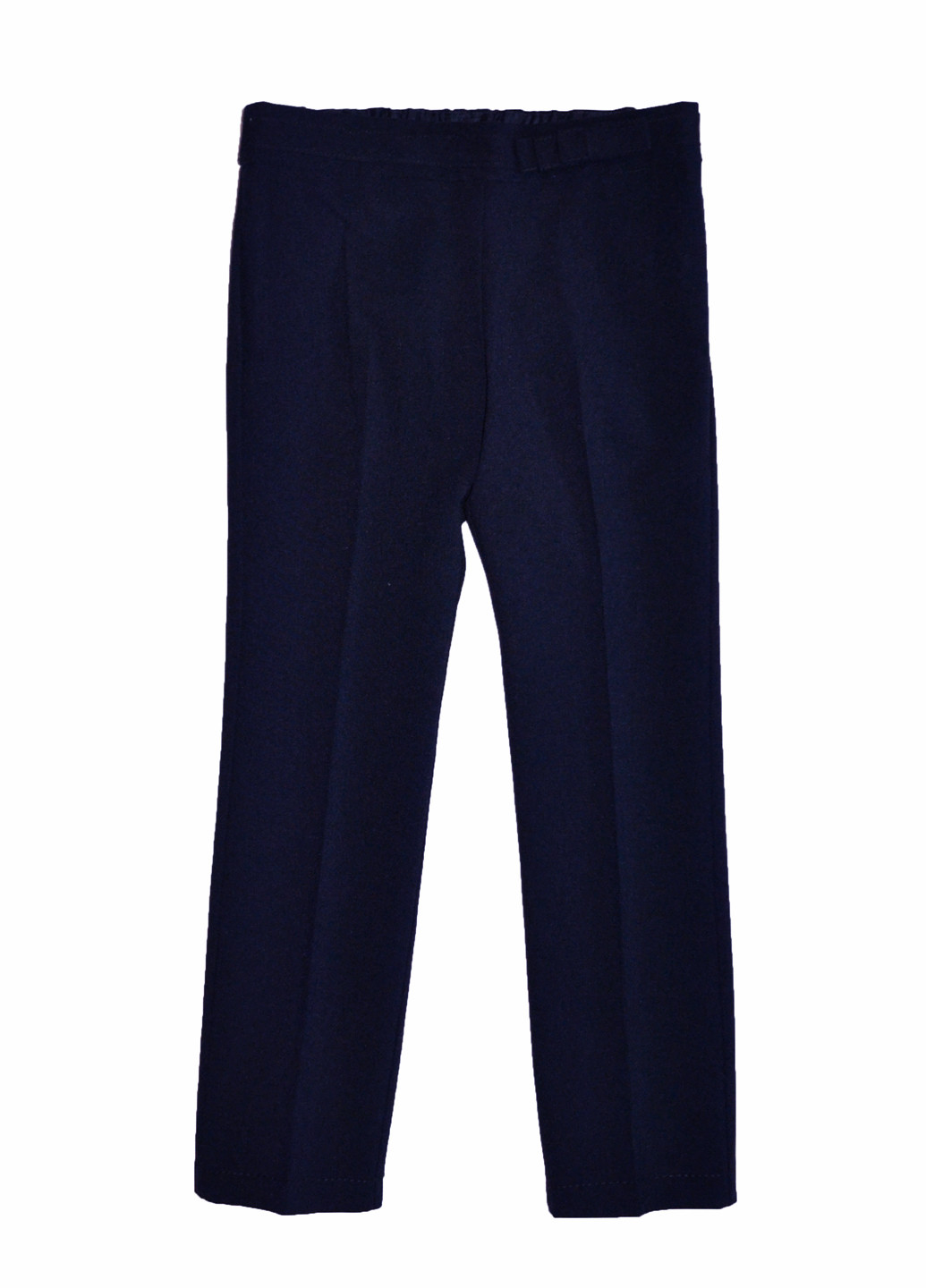 Темно-синие классические демисезонные брюки F&F