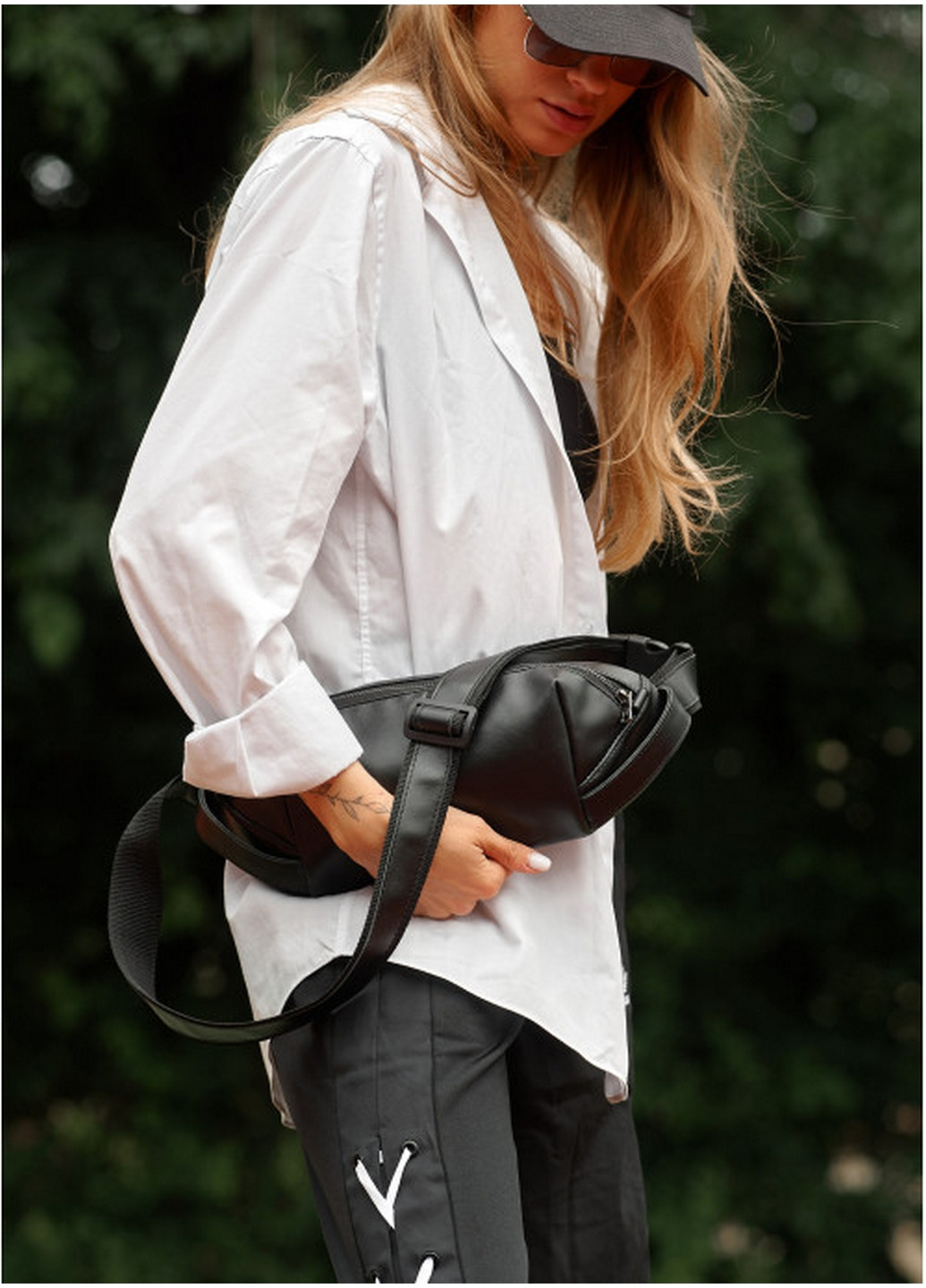 Сумка бананка жіноча 36х14х4 см Sambag (260191776)