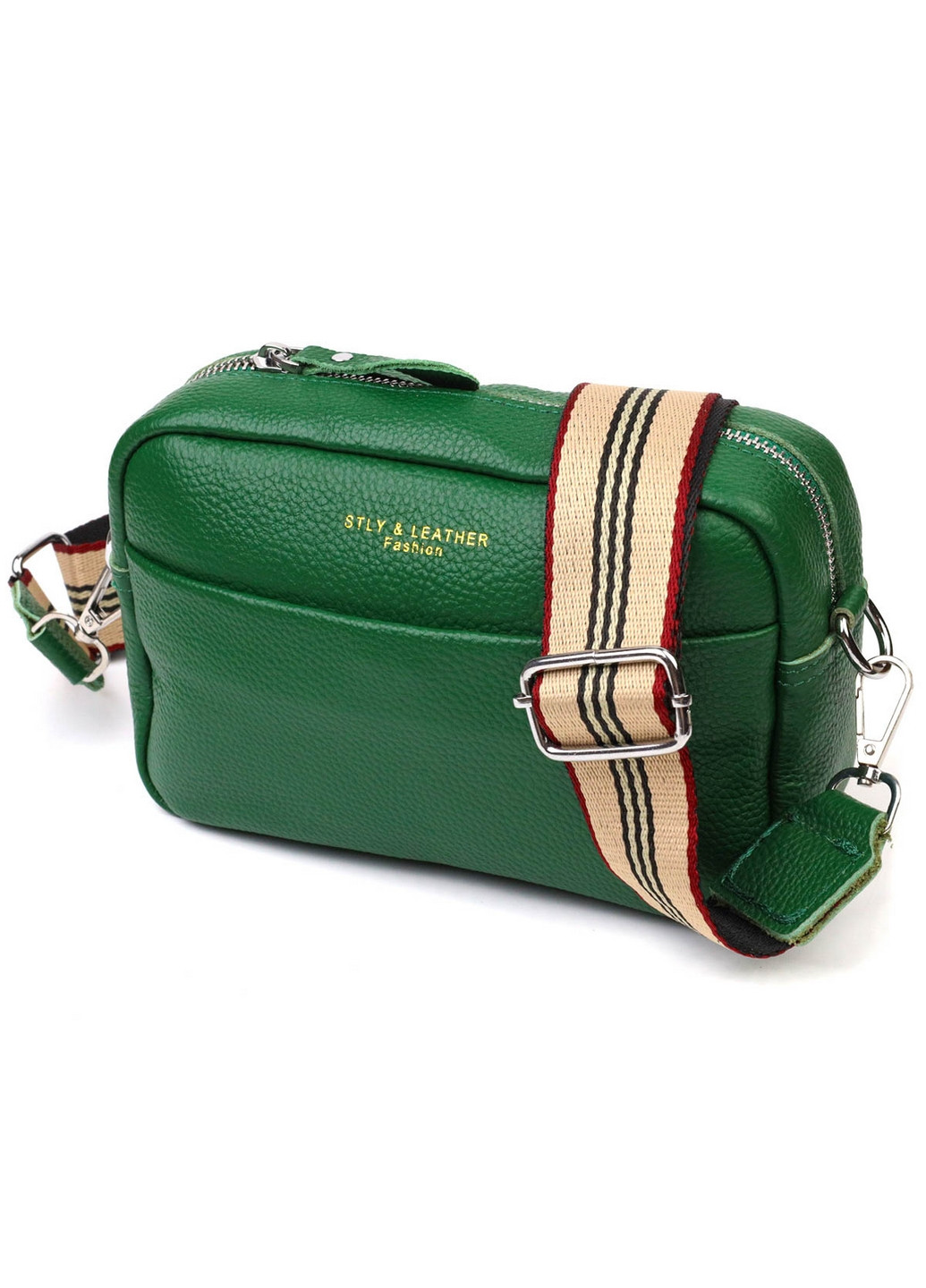 Шкіряна сумка жіноча 20х13х6 см Vintage (260191354)