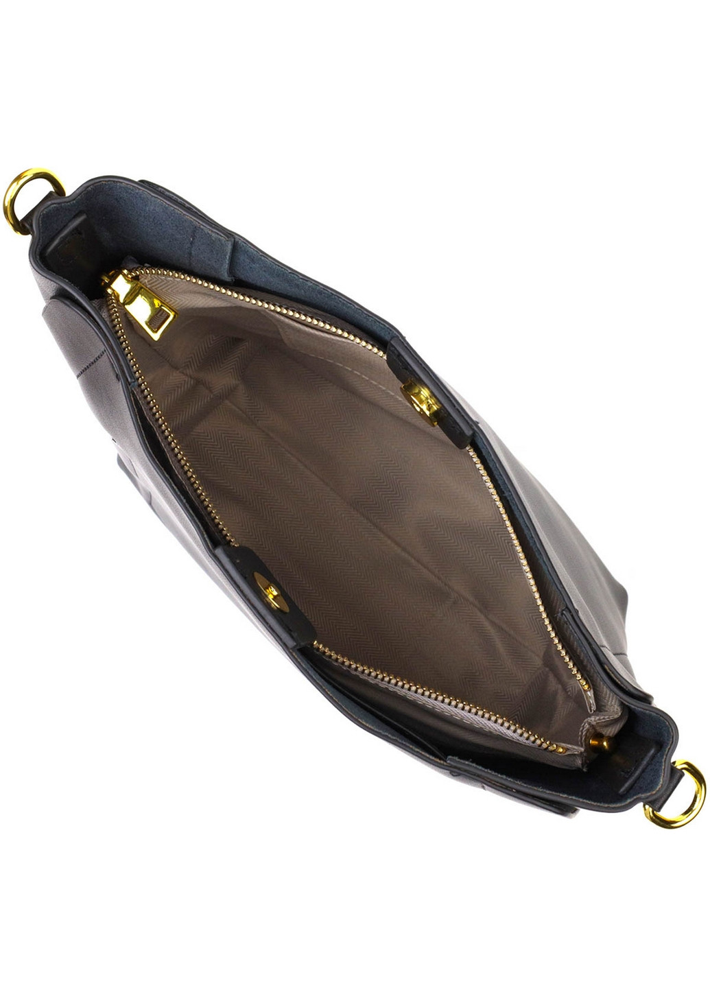 Шкіряна сумка жіноча 22х24х10 см Vintage (260192345)