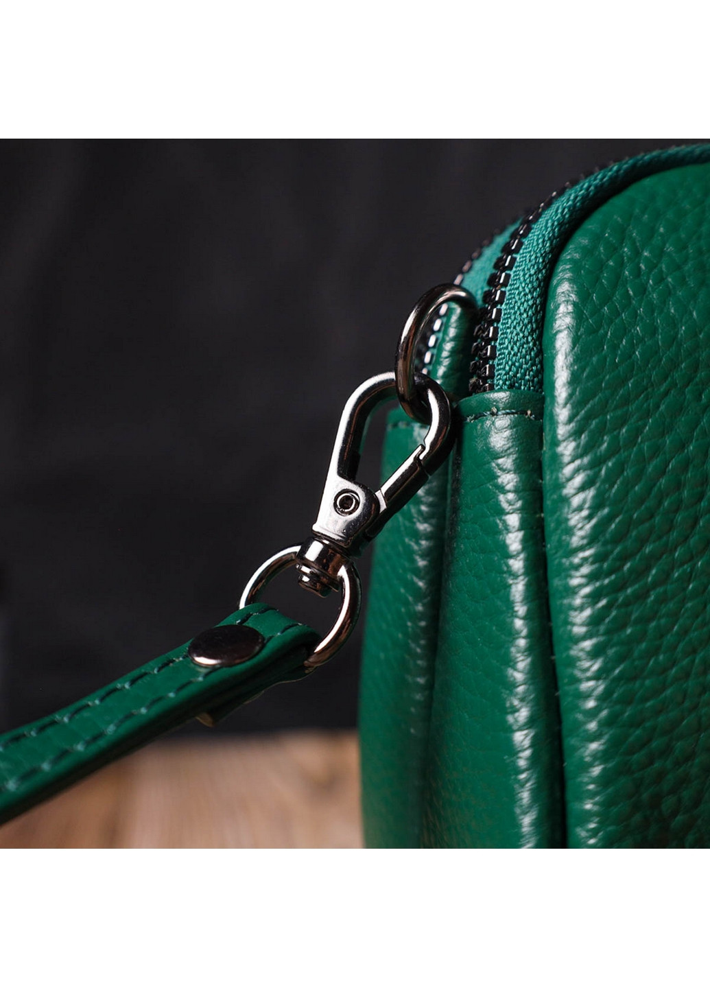 Кожаный клатч женский 19х12х7 см Vintage (260191435)