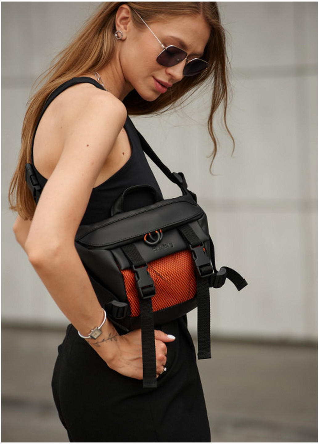 Сумка бананка женская 38х21 см Sambag (260191736)