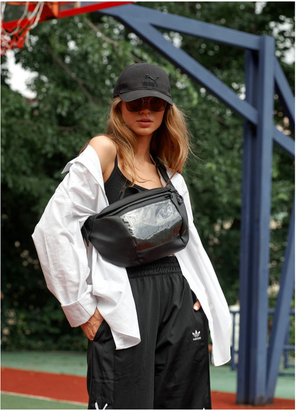 Сумка бананка жіноча 38х21 см Sambag (260191780)