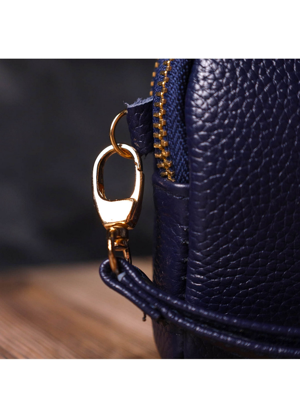 Шкіряний клатч жіночий 17х9х4,5 см Vintage (260191416)