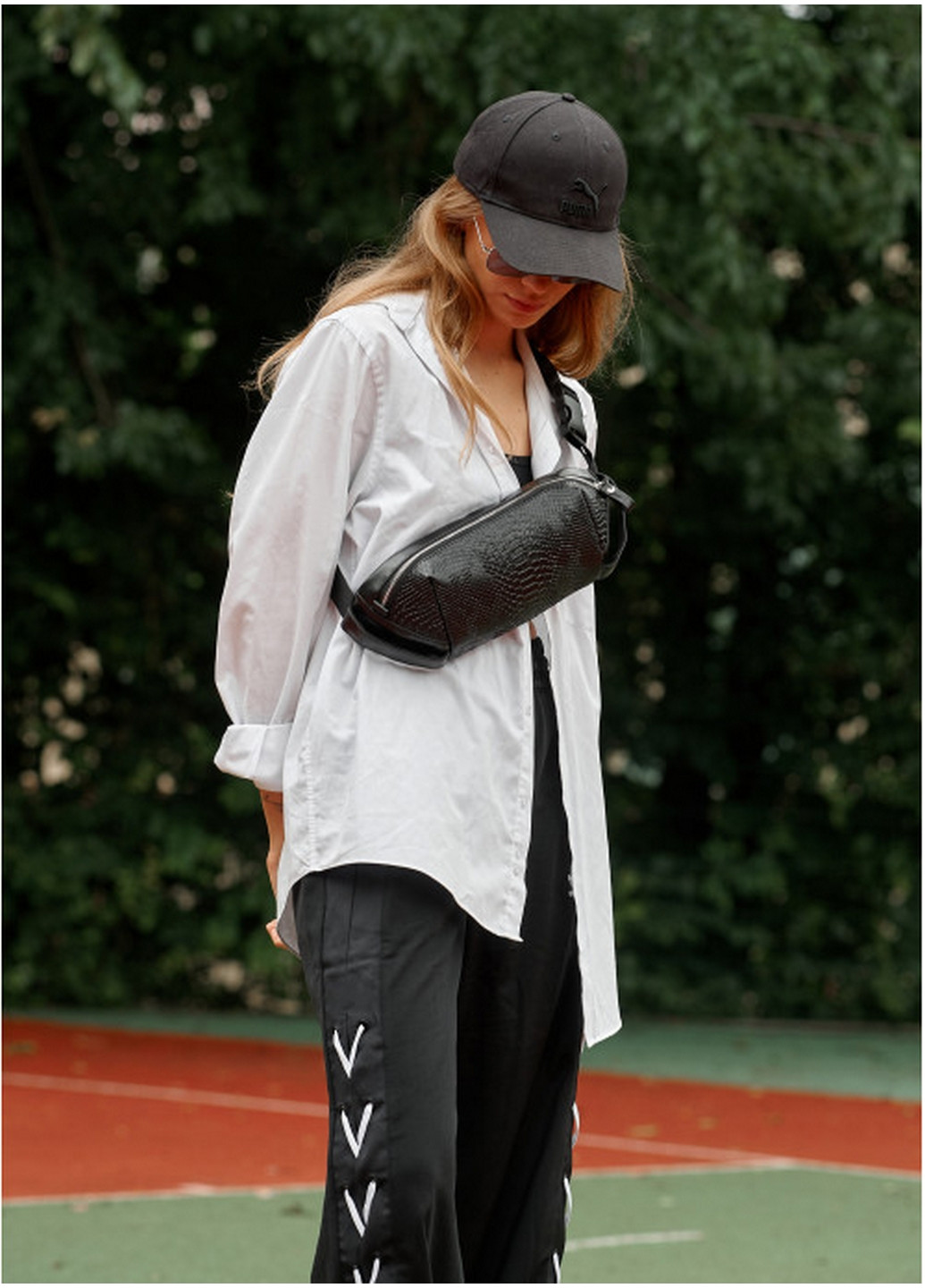 Сумка бананка жіноча 36х14х4 см Sambag (260192531)