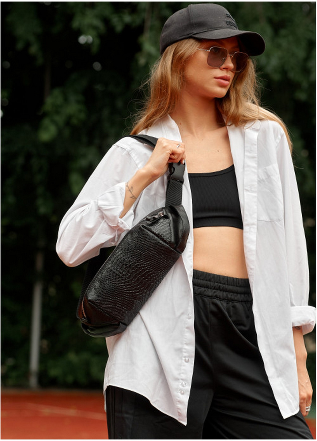 Сумка бананка жіноча 36х14х4 см Sambag (260192531)