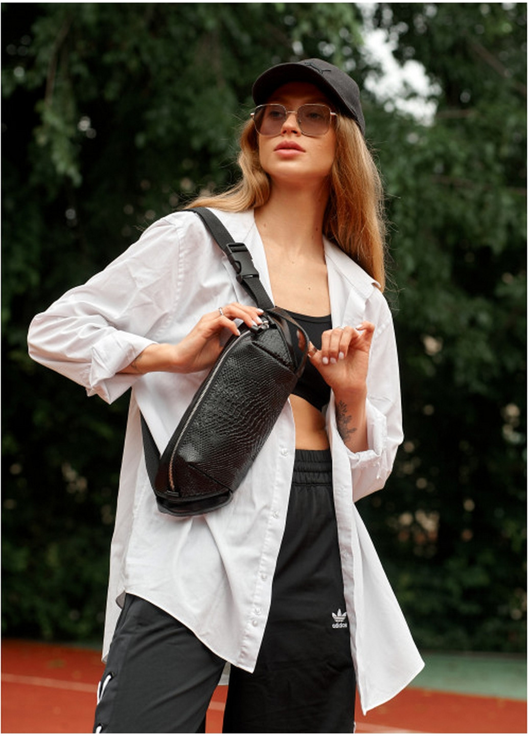 Сумка бананка жіноча 36х14х4 см Sambag (260192531)