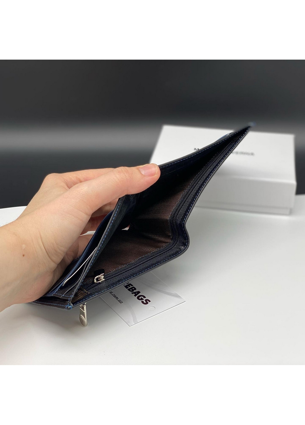 Гаманець чоловічий шкіряний 11,5х8,8х1 см Marco Coverna (260192243)