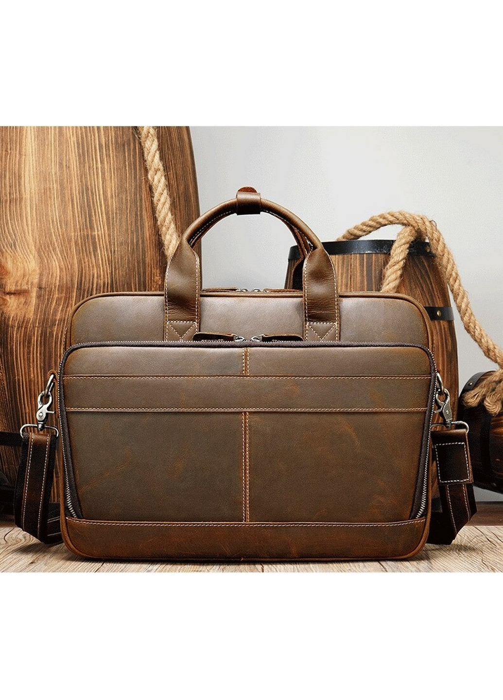 Сумка чоловіча шкіряна 40,5х28х6,5 см Bexhill (260191514)