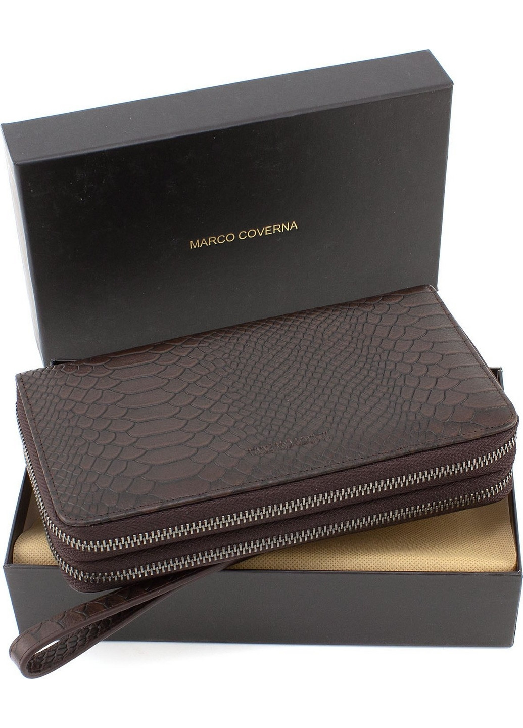 Клатч чоловічий шкіряний 21х12х4 см Marco Coverna (260192681)