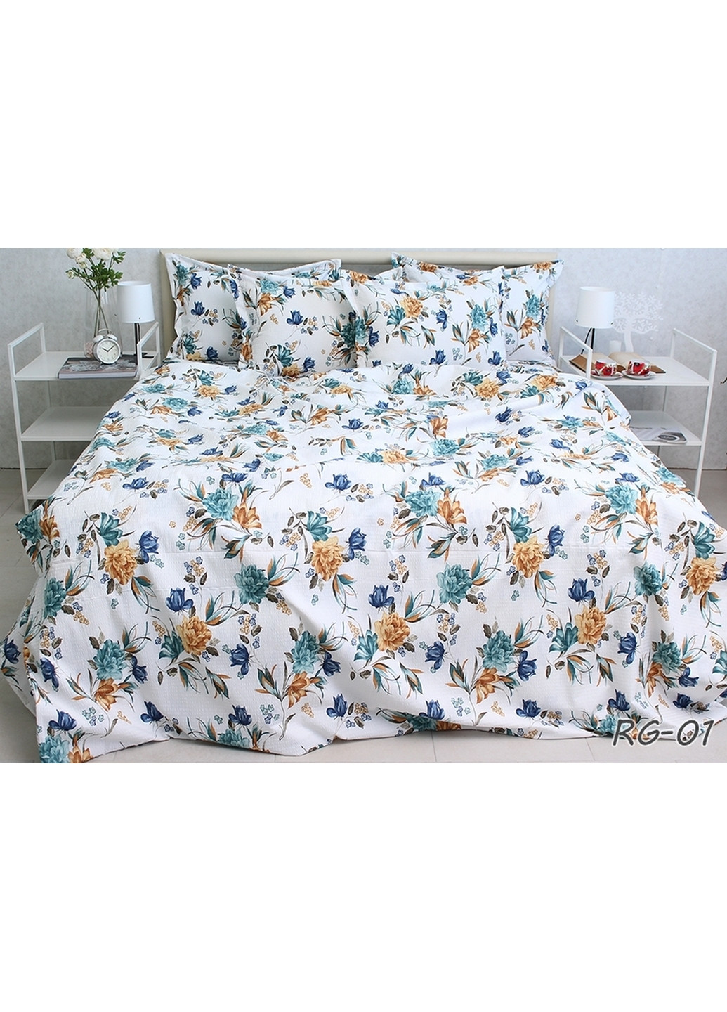 Комплект постільної білизни 2-спальний Tag (260192430)