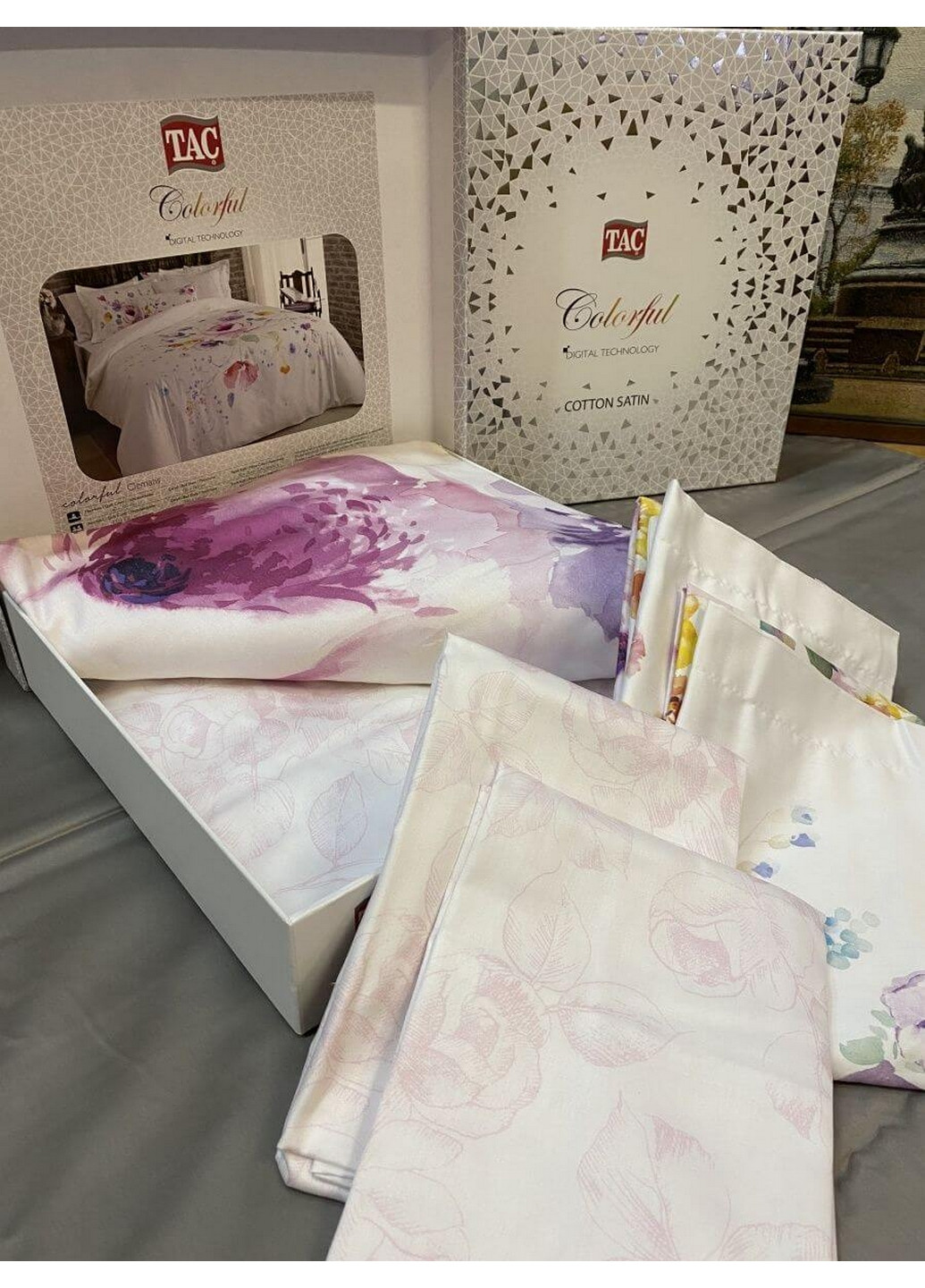 Комплект постельного белья Семейный Tac (260192370)