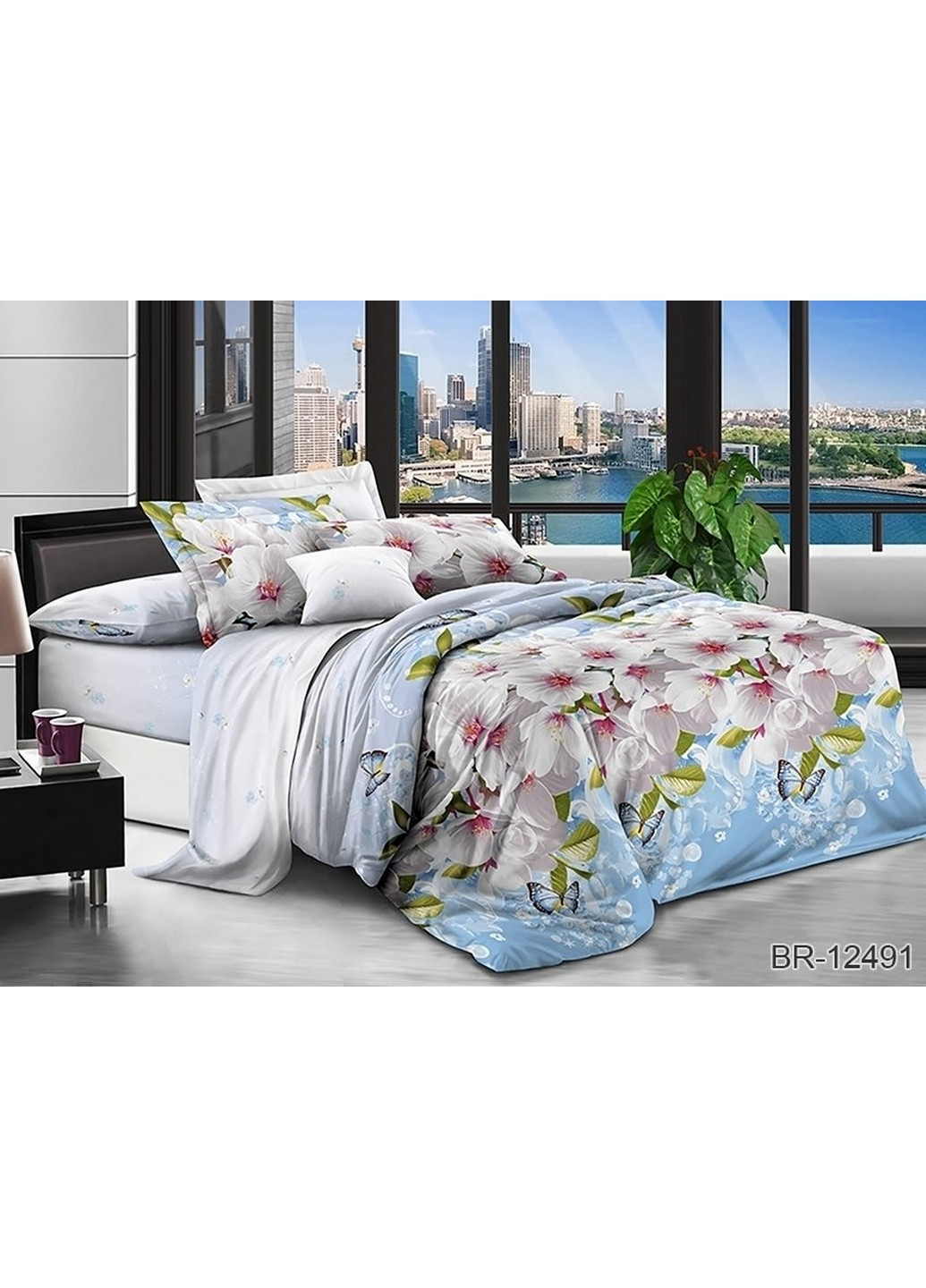 Комплект постельного белья 2-спальный Tag (260192422)